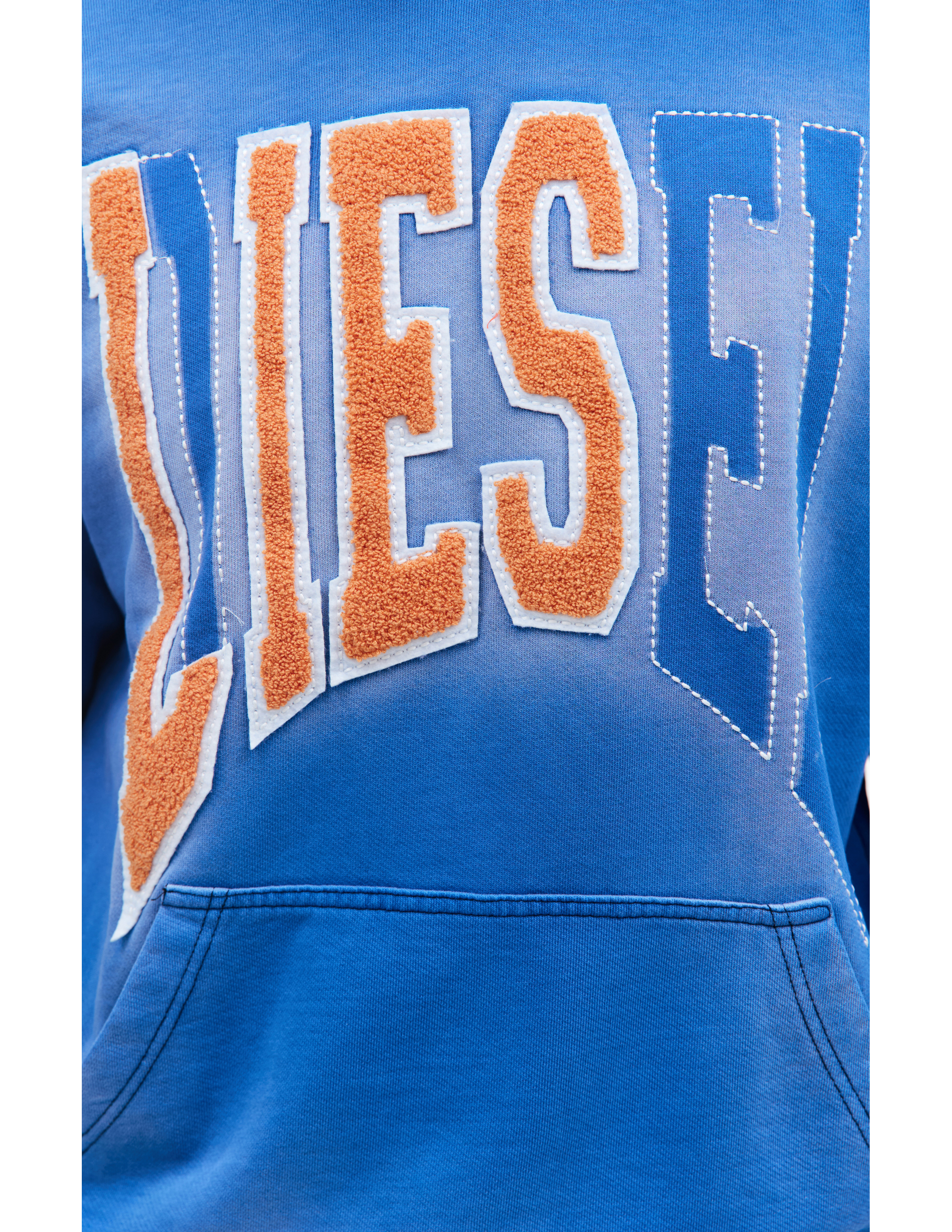 Shop Diesel S-boxt Hoodie In Blue