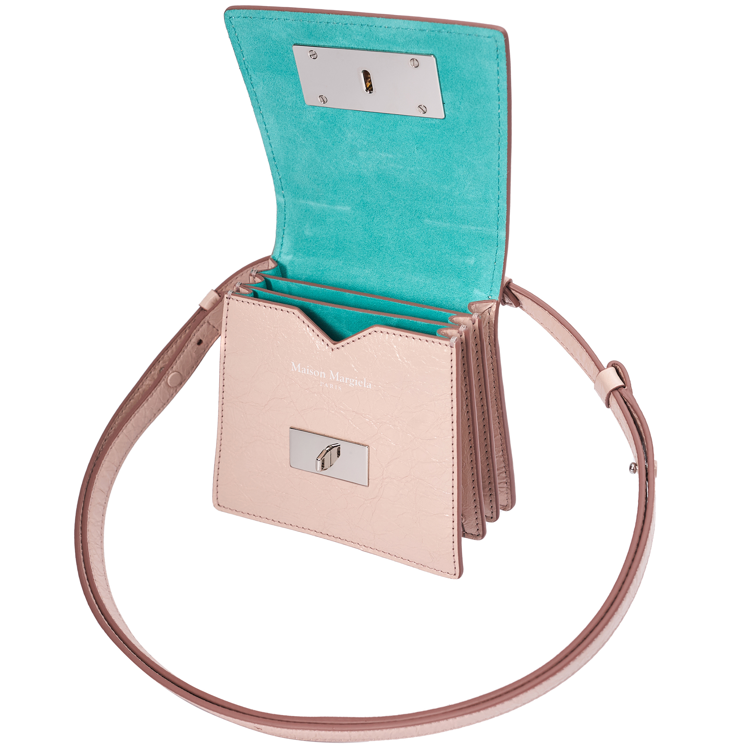 バッグ・カバンその他 MAISON MARGIELA Woman Mini bag Beige S61WG0035P4348 T2070 Maison Margiela Classic Glam Slam small Nuage-coloured bag