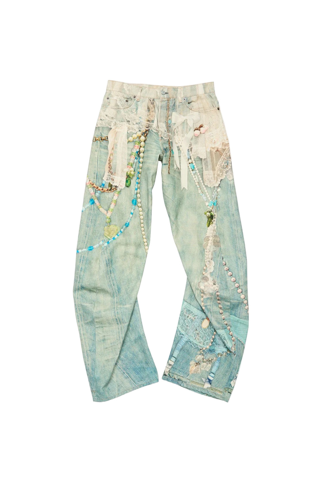 Acne Studios Relaxed Fit Jeans - 2006 In Green