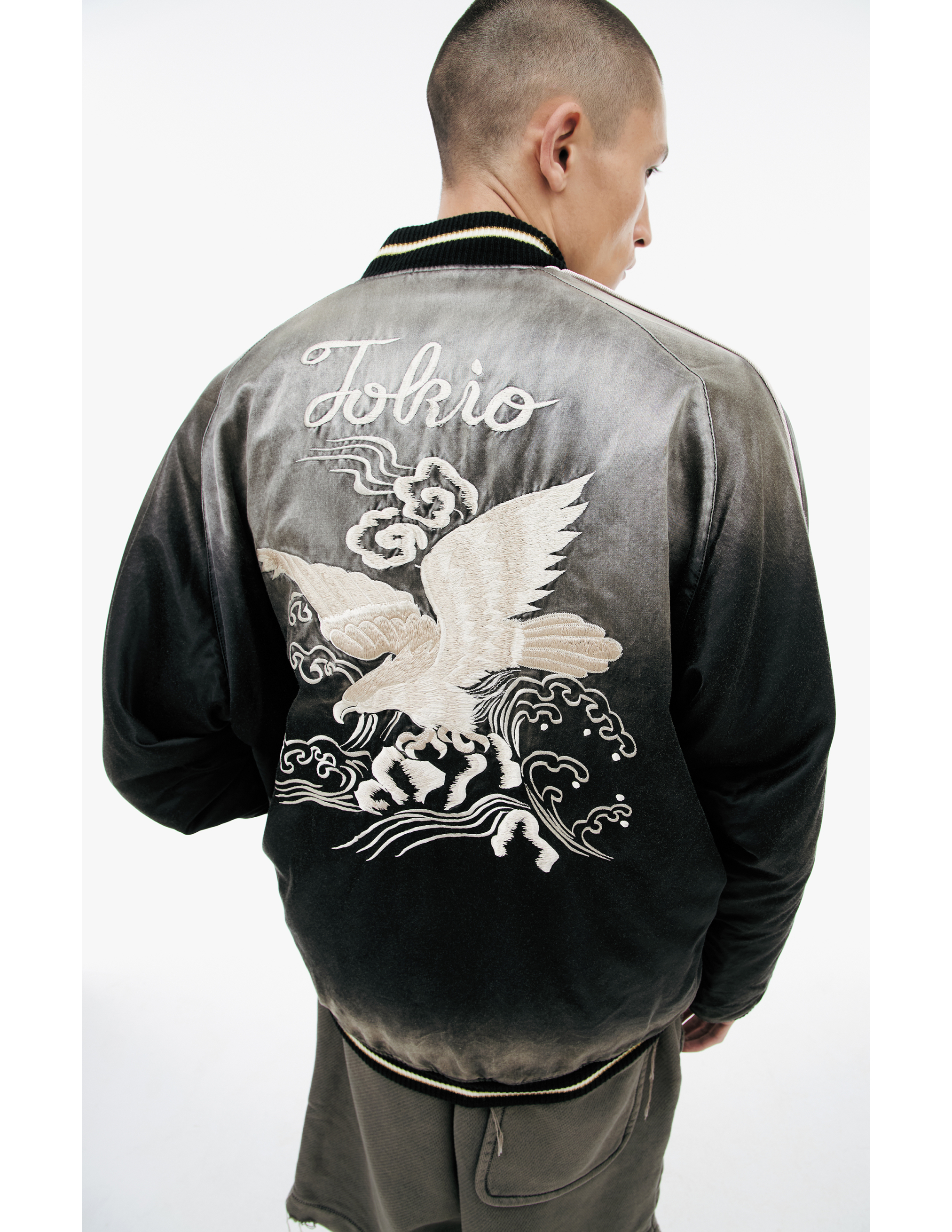 Miharayasuhiro Cotton Bomber With Patches
