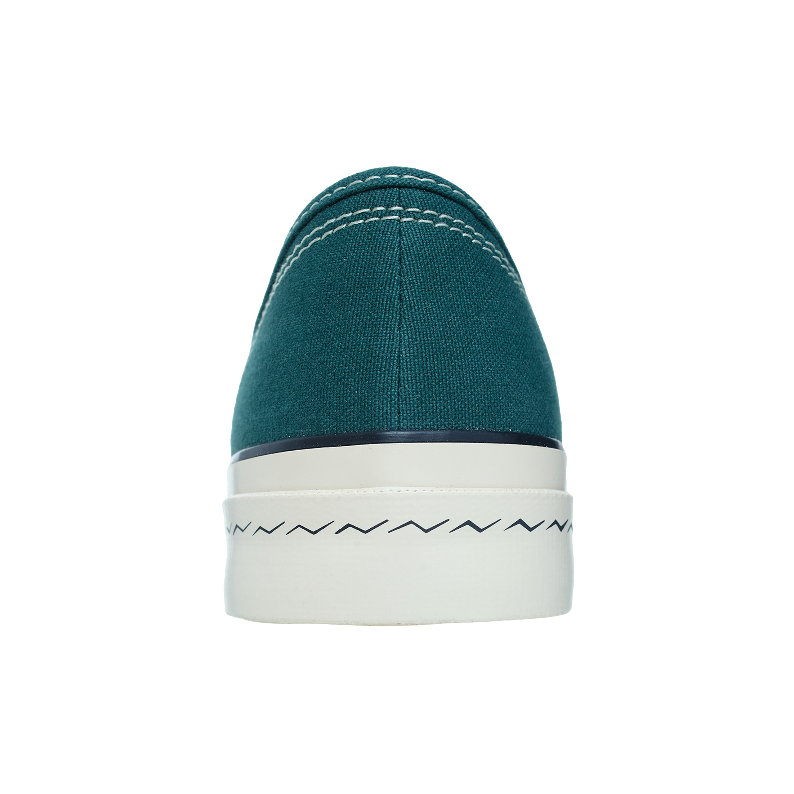 Shop Visvim Logan Deck Сanvas Sneakers In Green