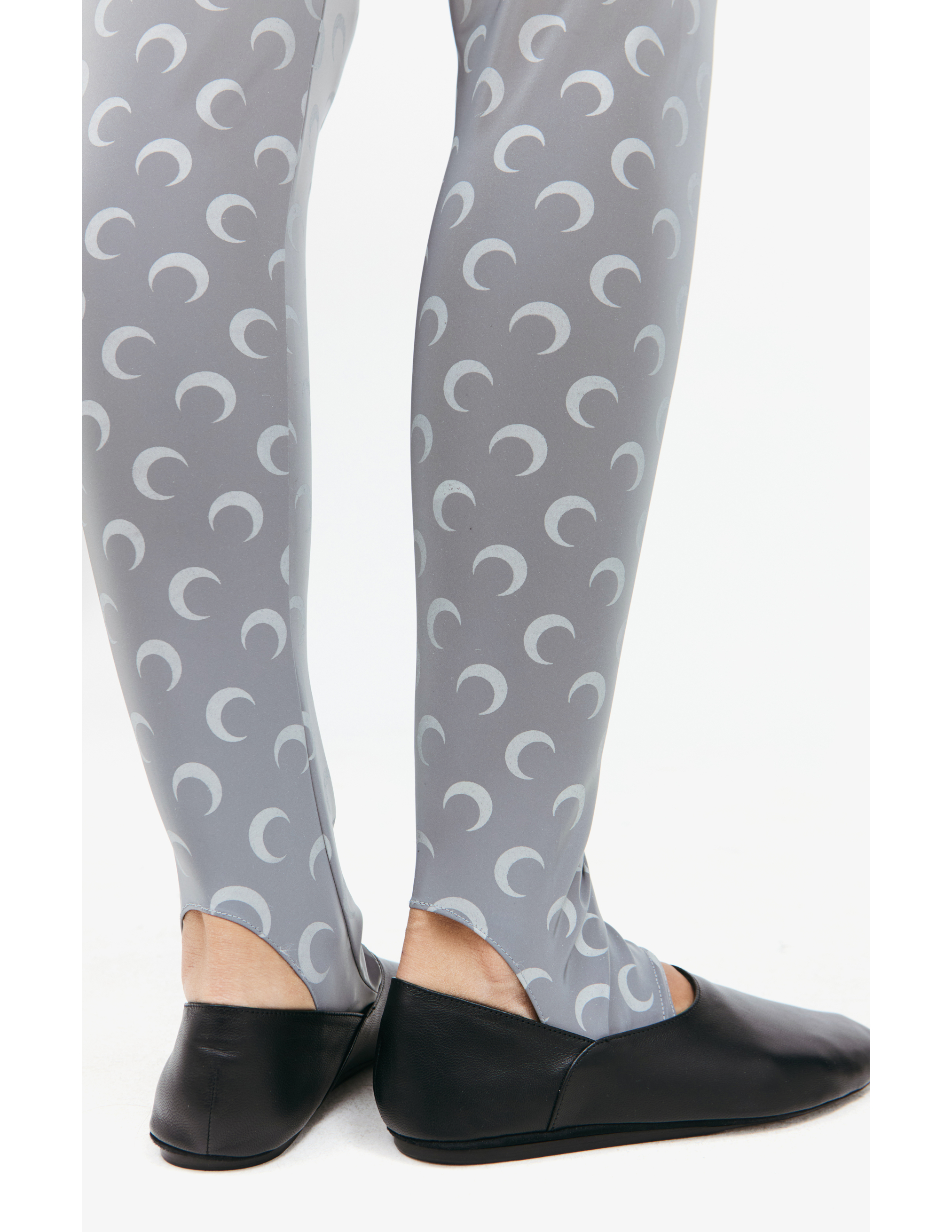 Shop Marine Serre Reflective Leggings In Grey