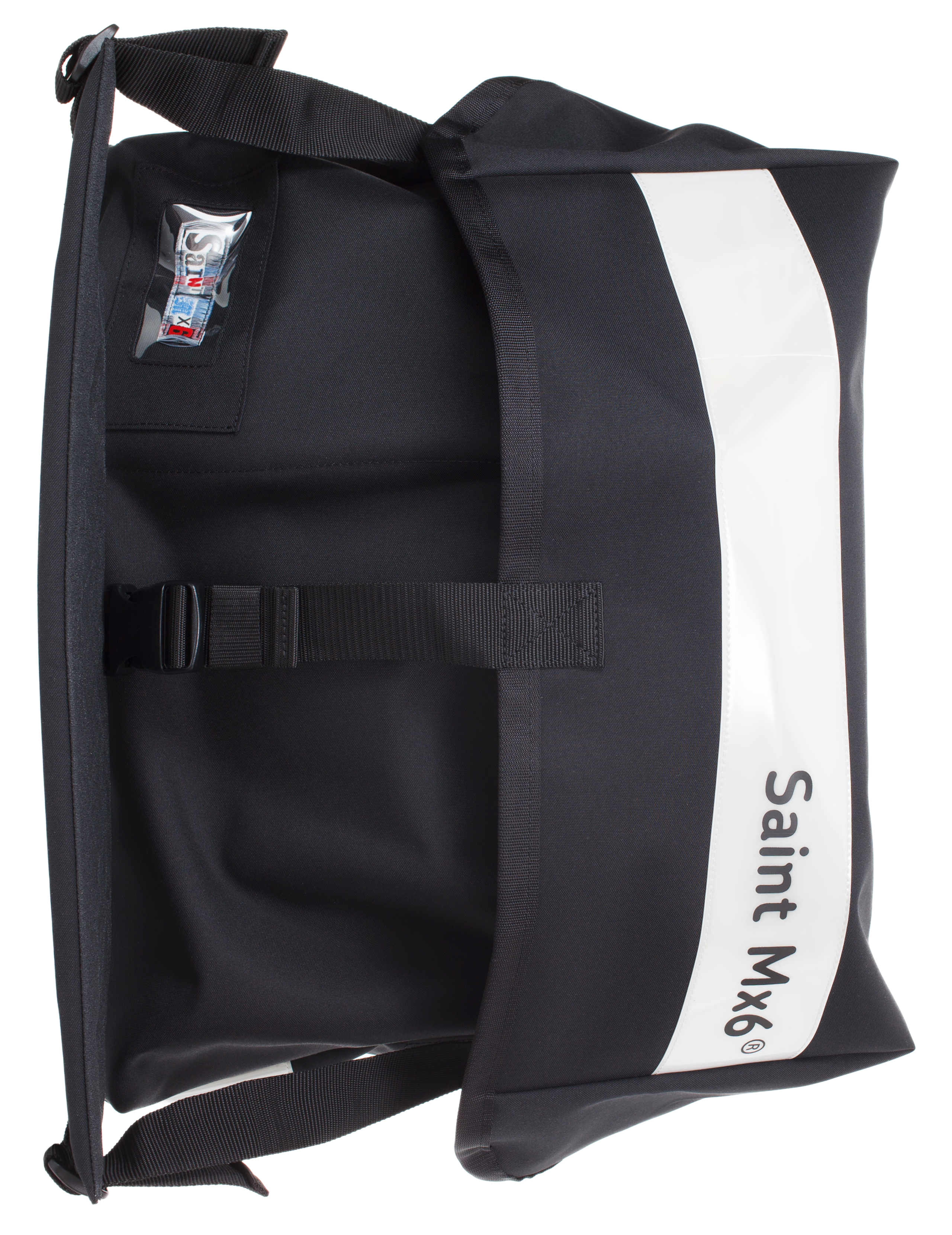 【美品大容量】☆MOUNTAINSMITH MESSENGER II ブラック黒 Buy Saint Michael men black messanger bag for $525 online on