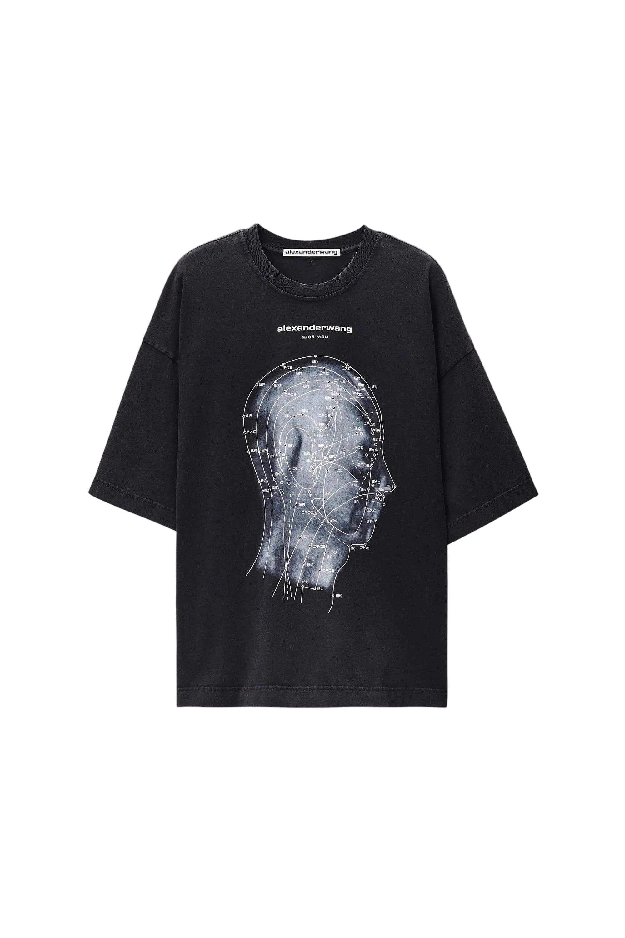 Buy Alexander Wang men short sleeve tee w/ eastern medicine