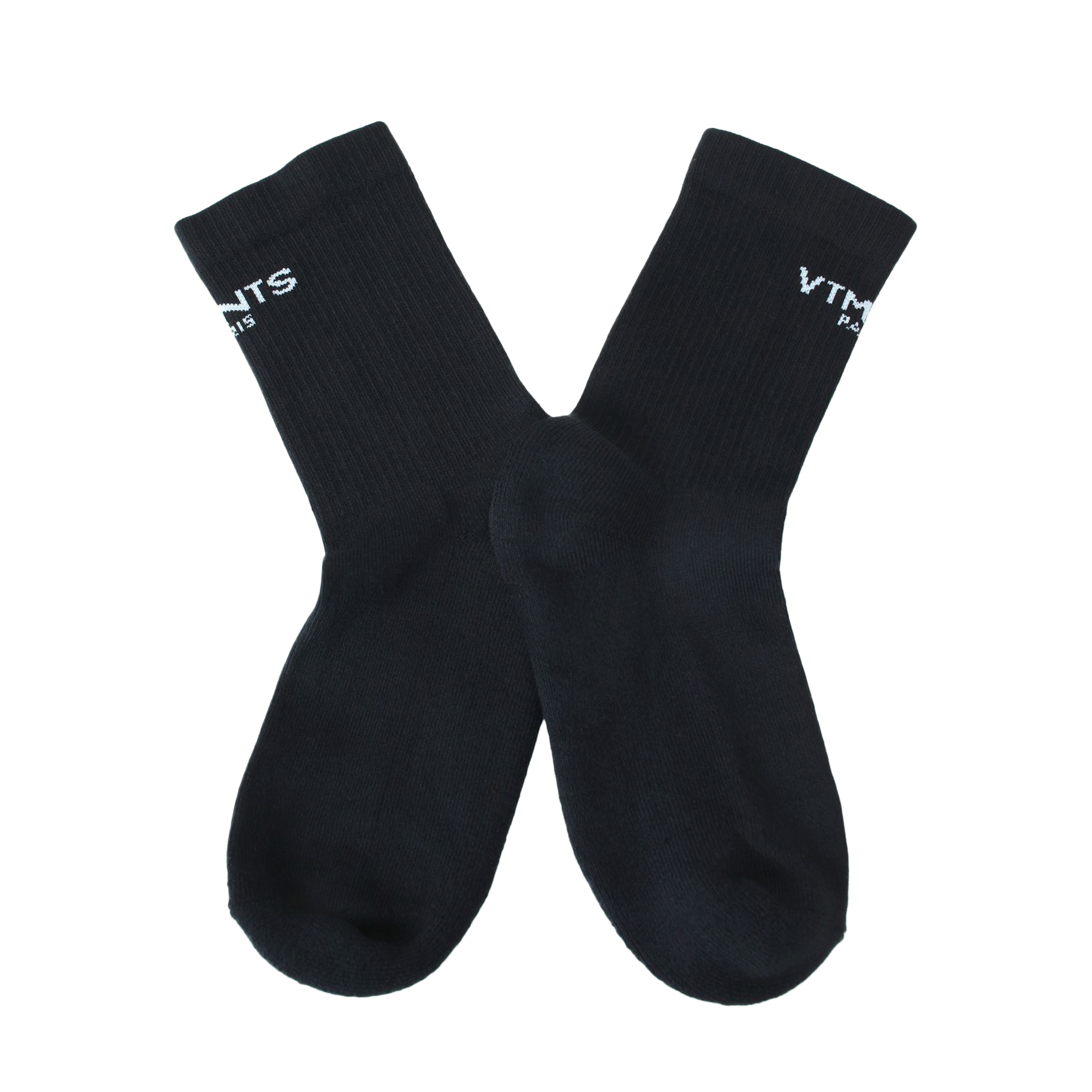 Shop Vtmnts Black Logo Socks