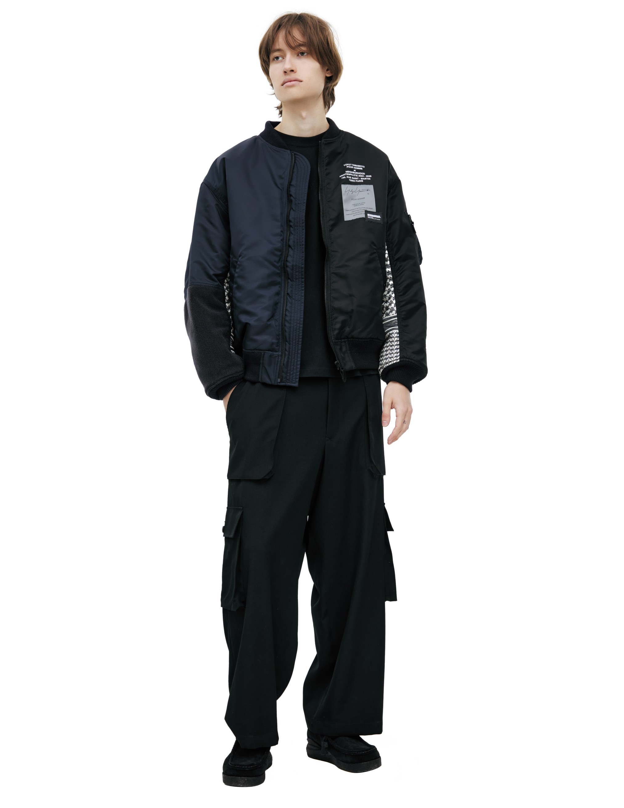 Yohji Yamamoto X Neighborhood Bomber Jacket