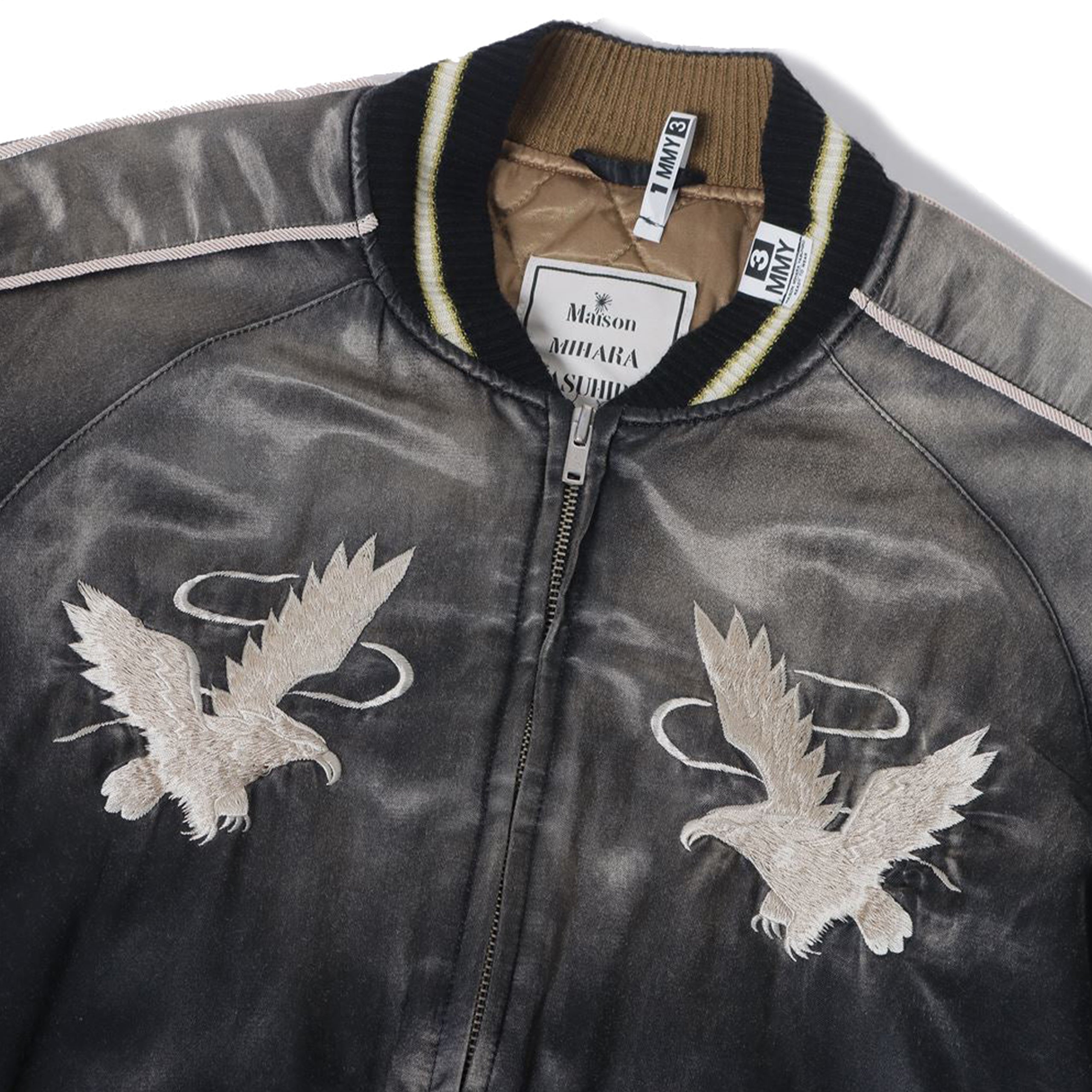 Buy Maison Mihara Yasuhiro men souvenir jacket for $1,080
