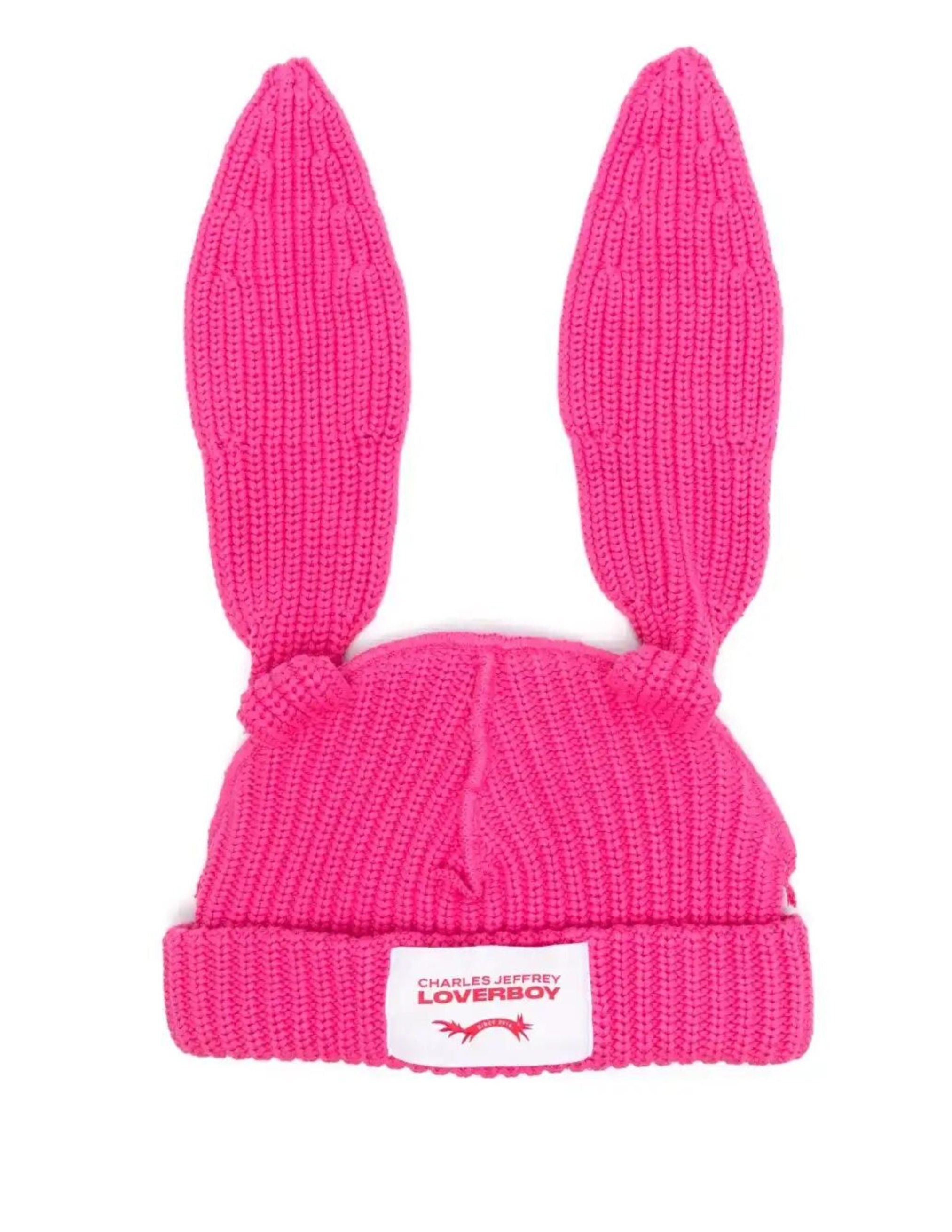 Buy CHARLES JEFFREY LOVERBOY women chunky rabbit beanie for $250