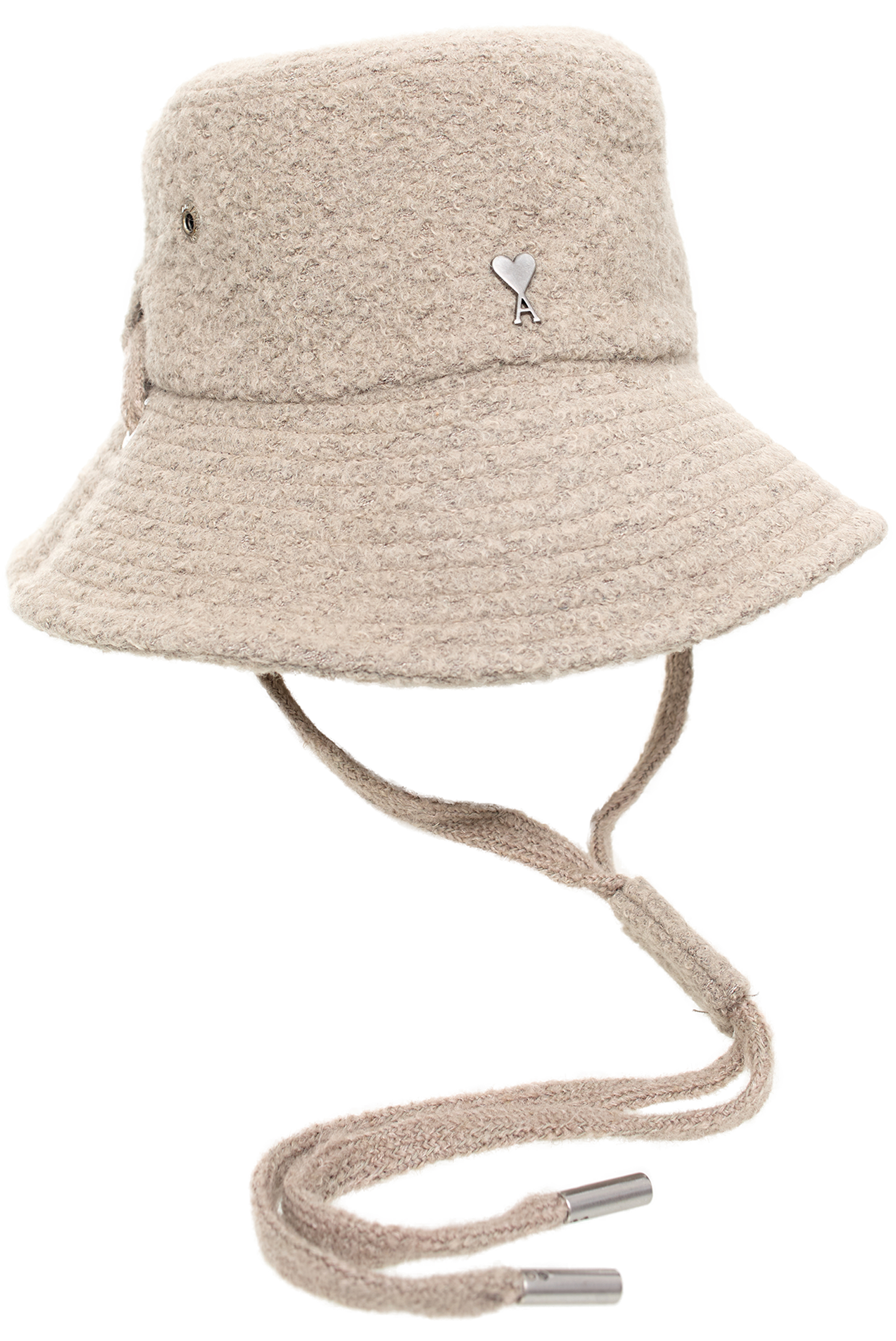 Buy AMI PARIS men beige wool panama for $130 online on SV77