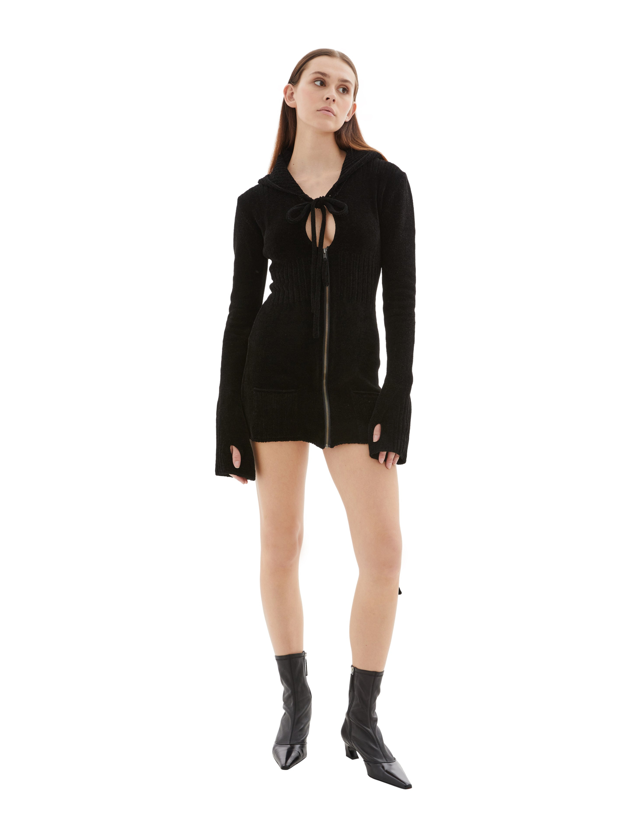 Ottolinger Knit Cardigan In Black
