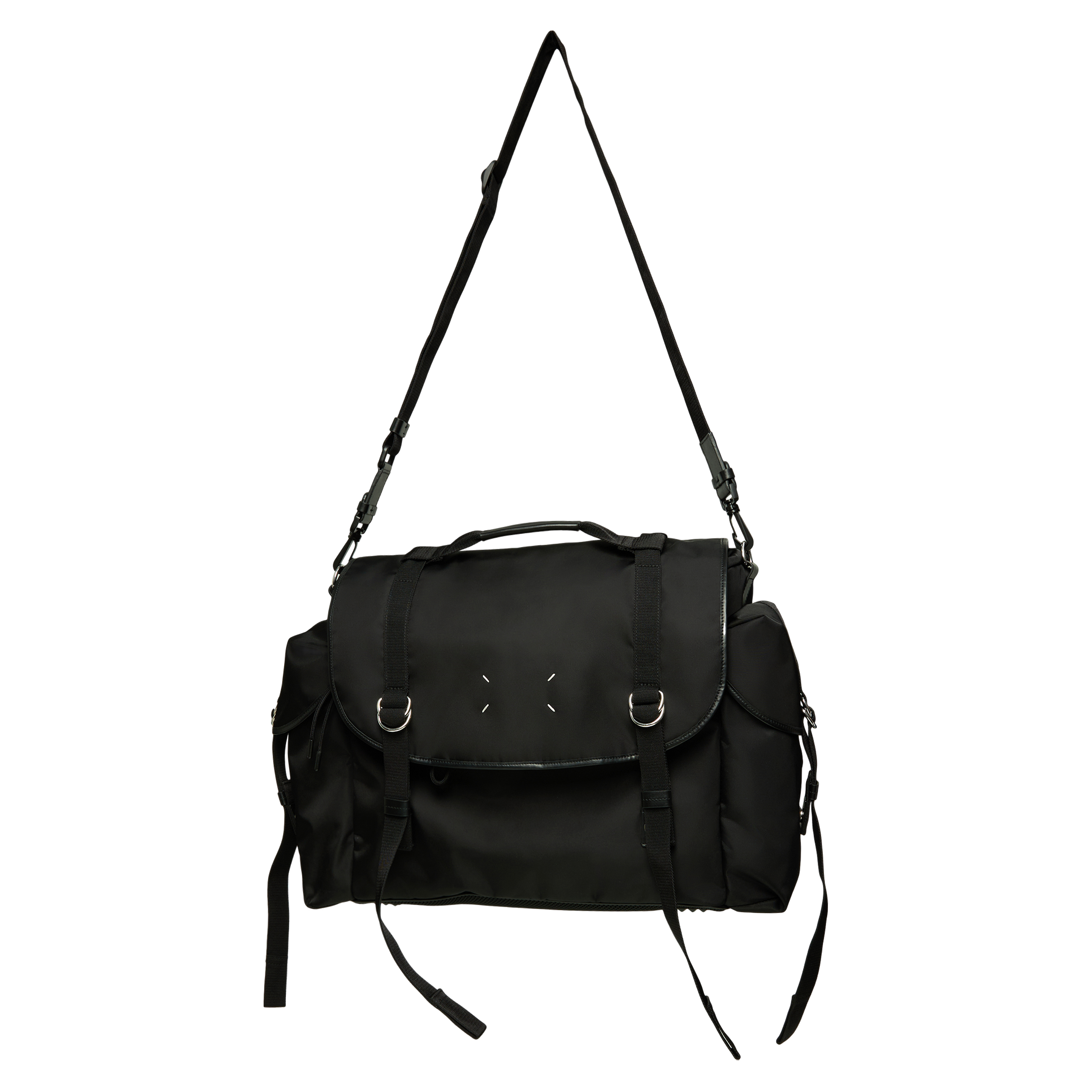 Buy Maison Margiela women black hand luggage bag for $3,255 online
