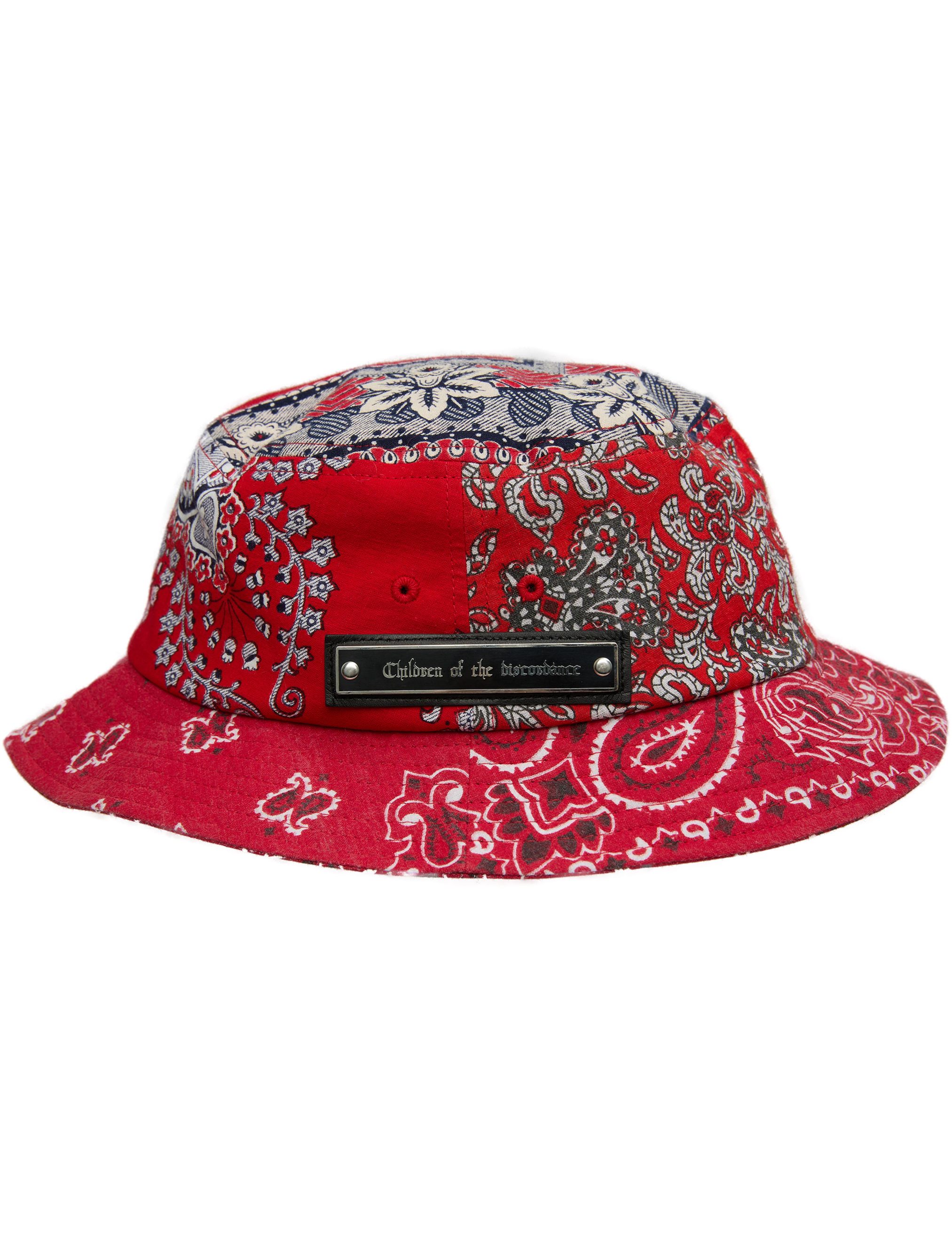 Children of the discordance Paisley printed bucket hat