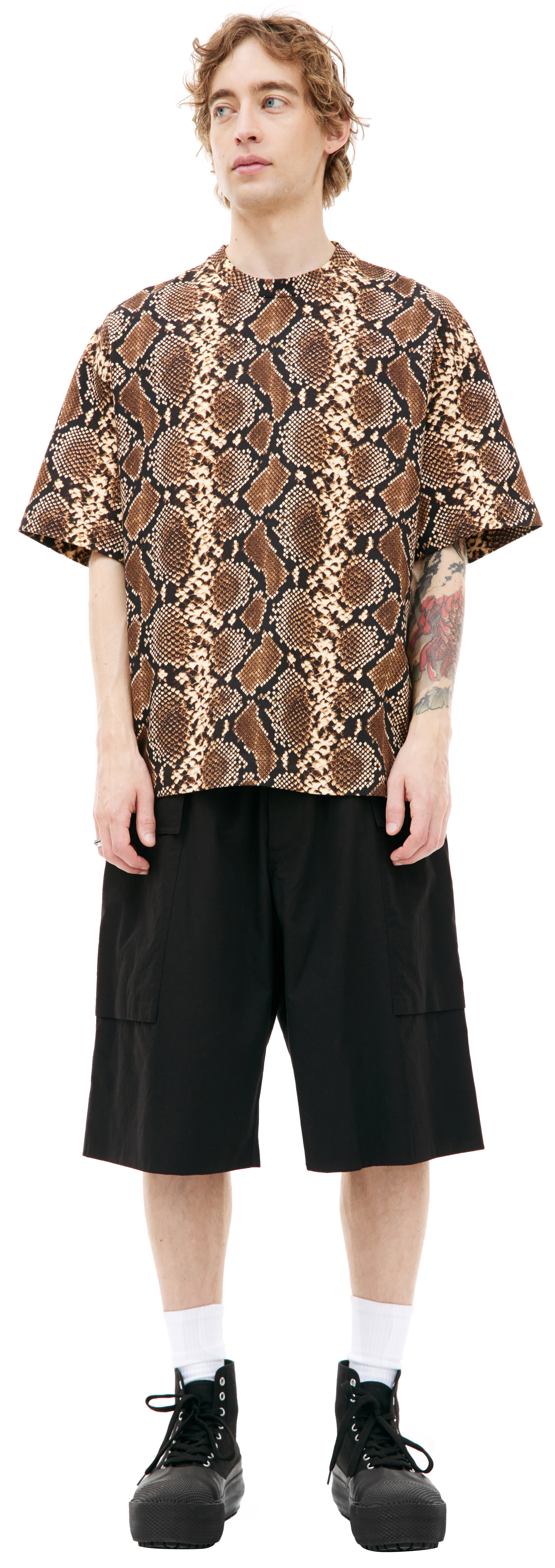 Tシャツ・カットソー Jil Sander T-SHIRT WITH ANIMAL PATTERN Jil Sander T-shirt With Animal Pattern Jil Sander