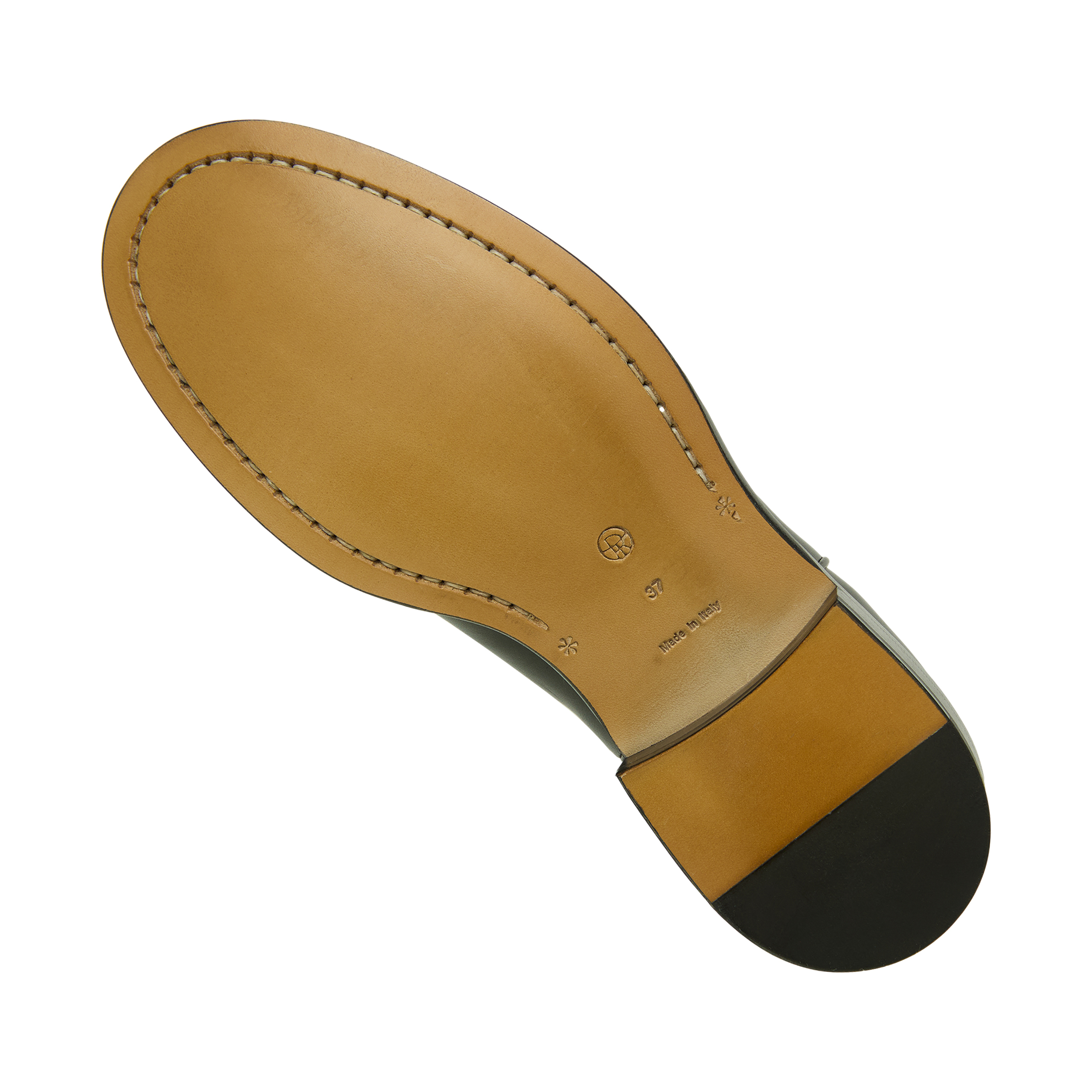 The Row Nobilis Leather Derby Shoes In Black