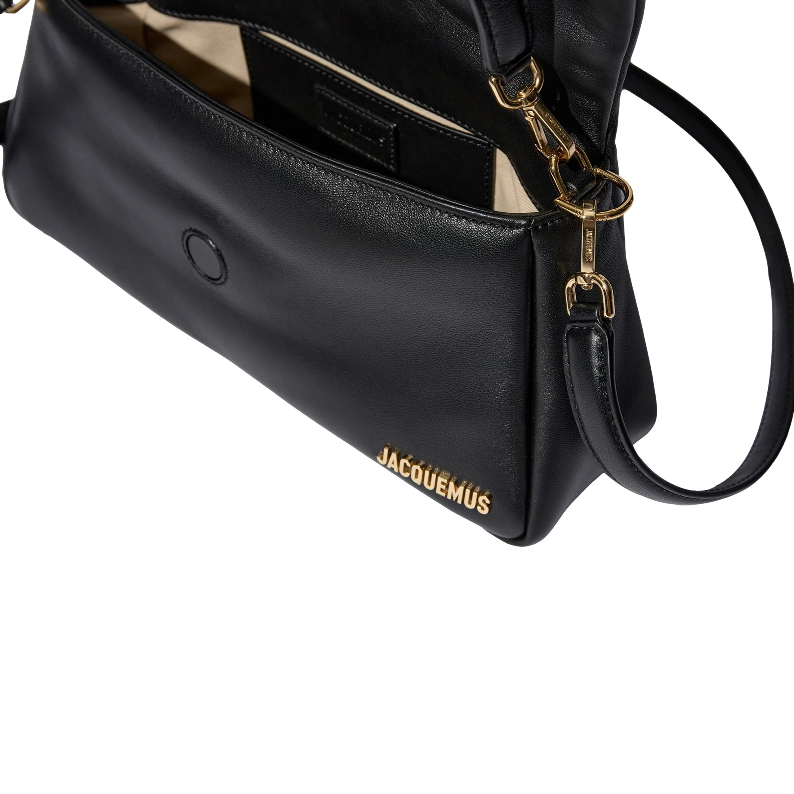 Shop Jacquemus Black Le Bambimou Bag