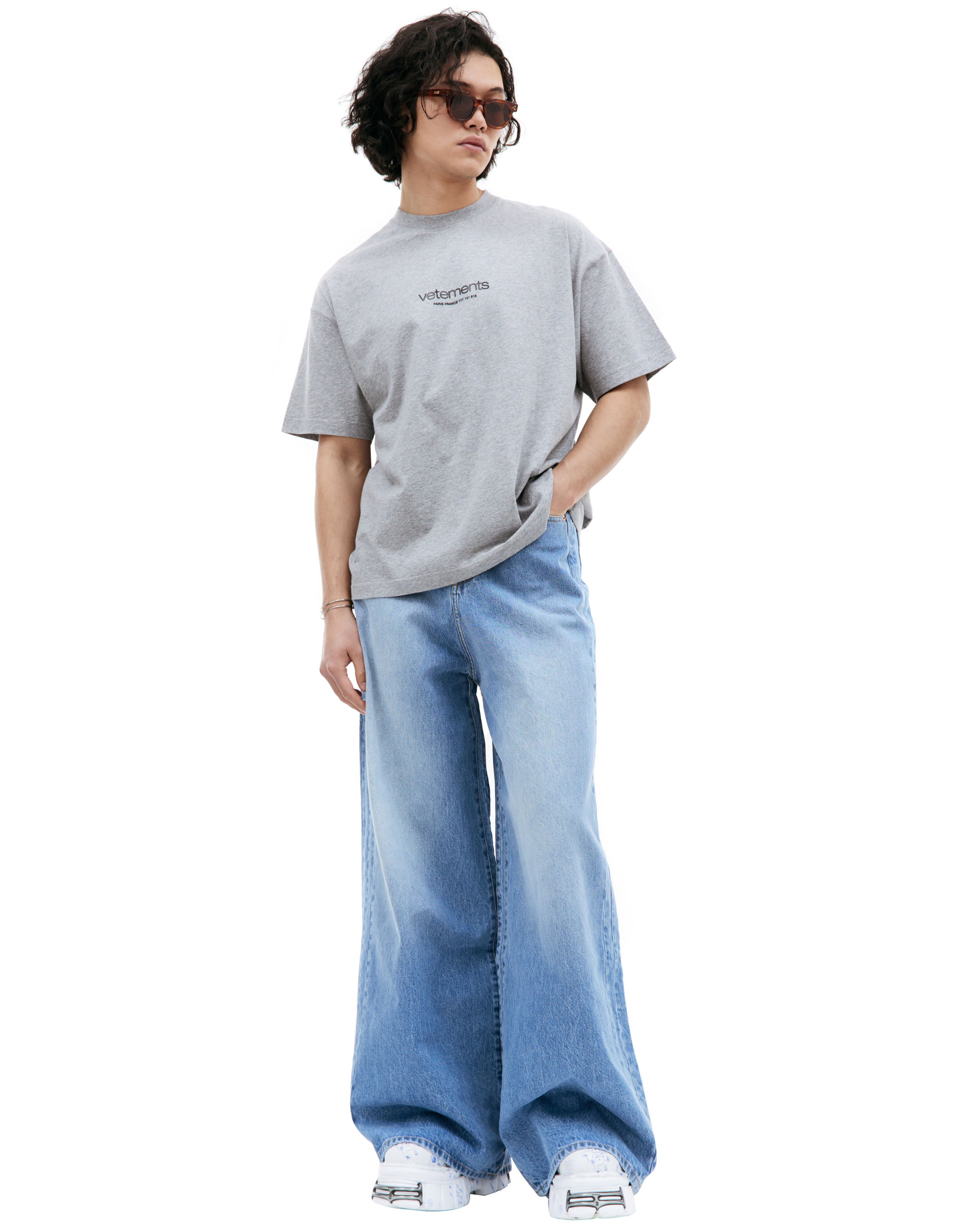 VETEMENTS Logo printed t-shirt