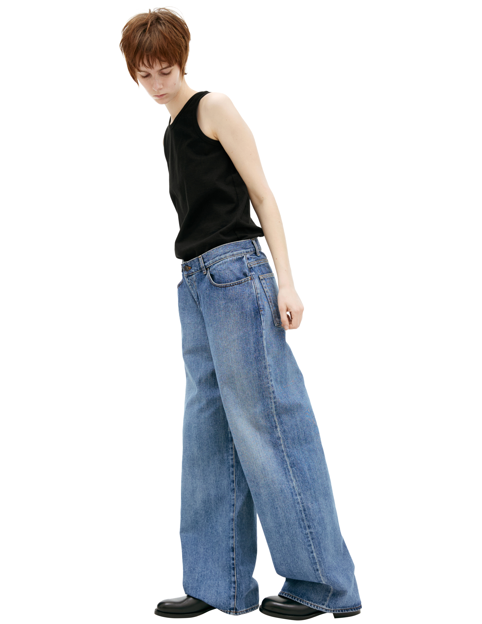 The Row Lesley Cropped Straight-leg Jeans In Blue