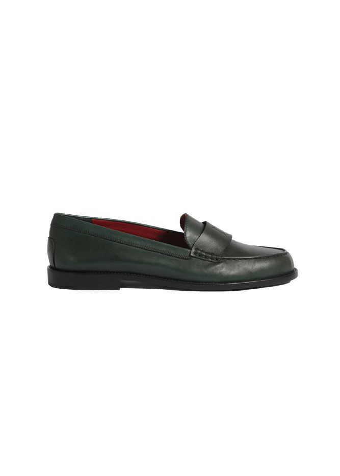 Buy Enfants Riches Déprimés women green penny loafer for €1,270