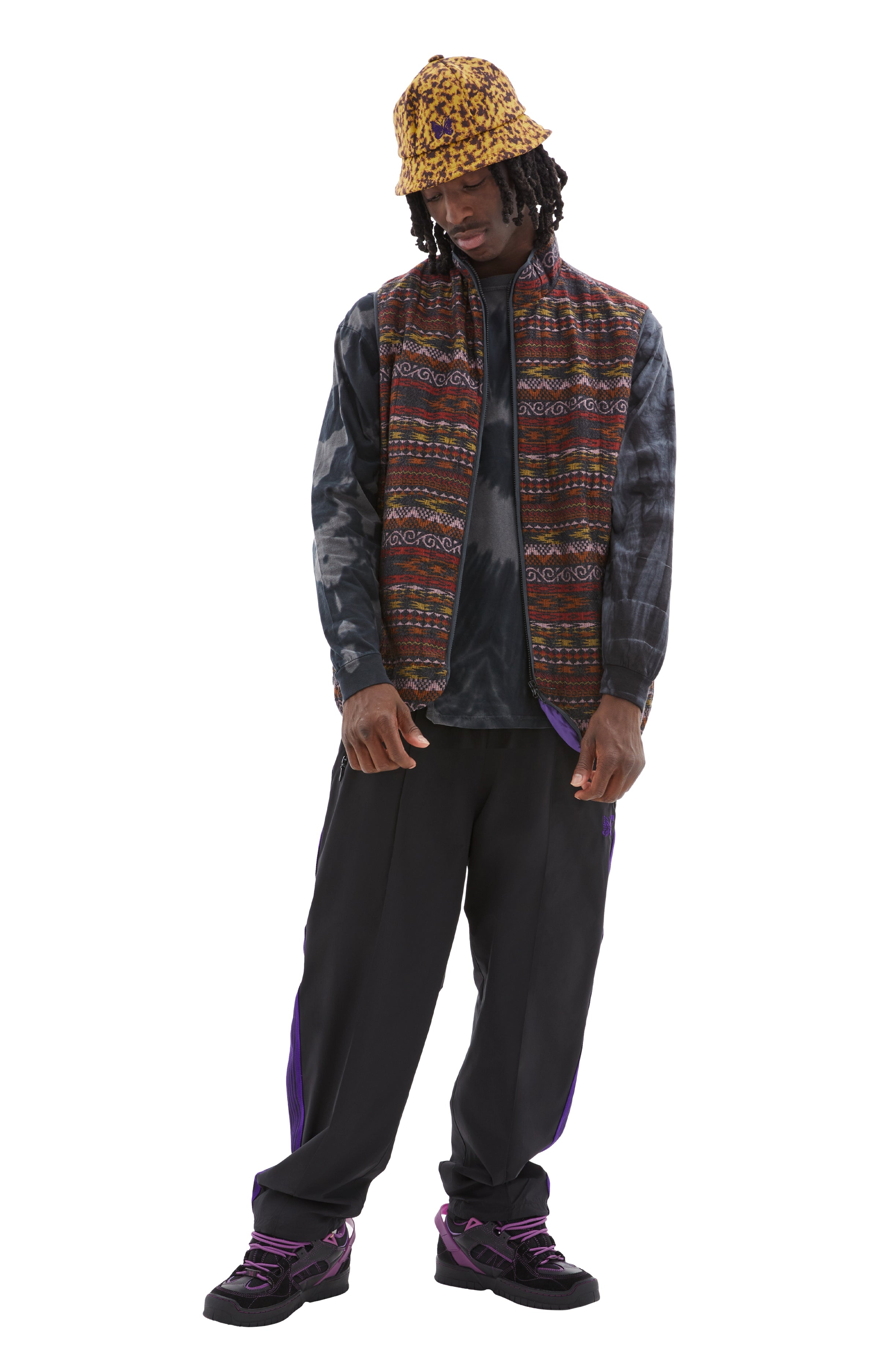 Buy Needles men piping quilt vest for $172 online on SV77, NS094