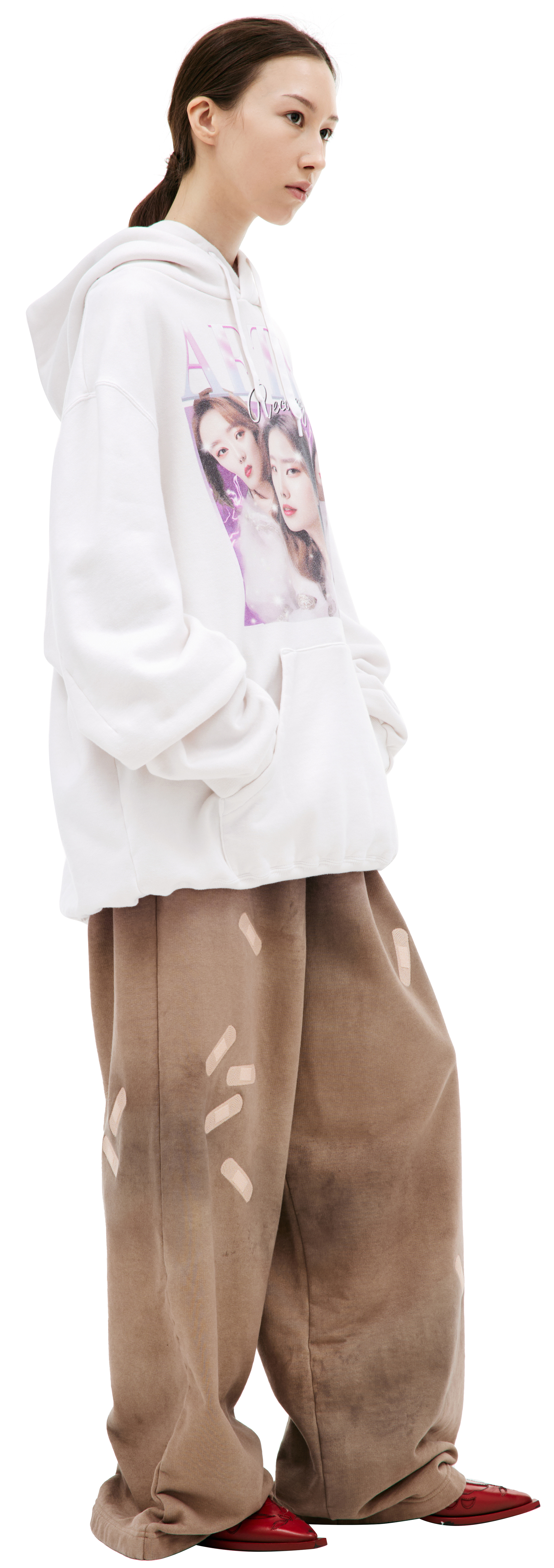 トップス 1LDKselect-afterwinter White sweat ldfjo64u7lpd3wefnfaeq04hheh4jg