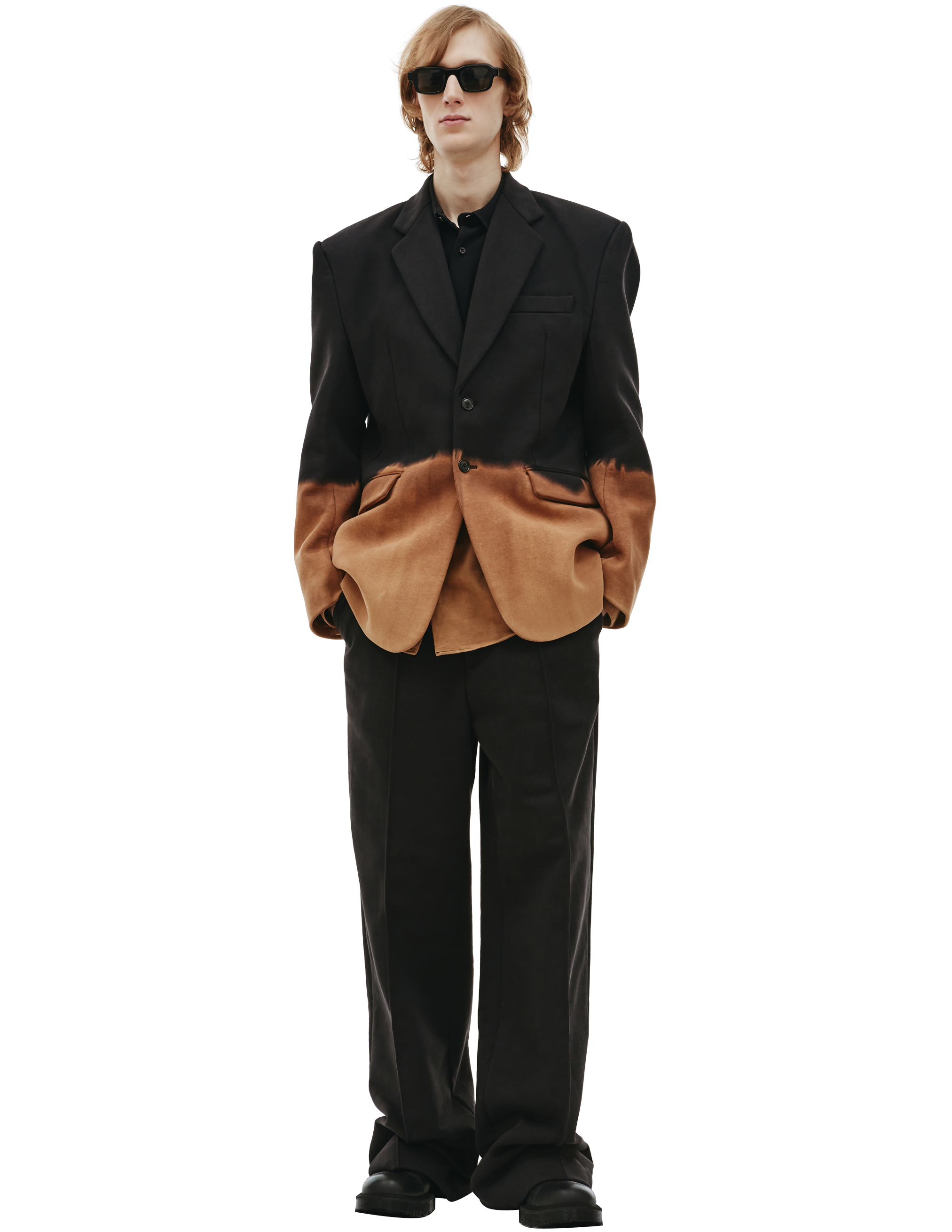 VETEMENTS Bleached oversize blazer