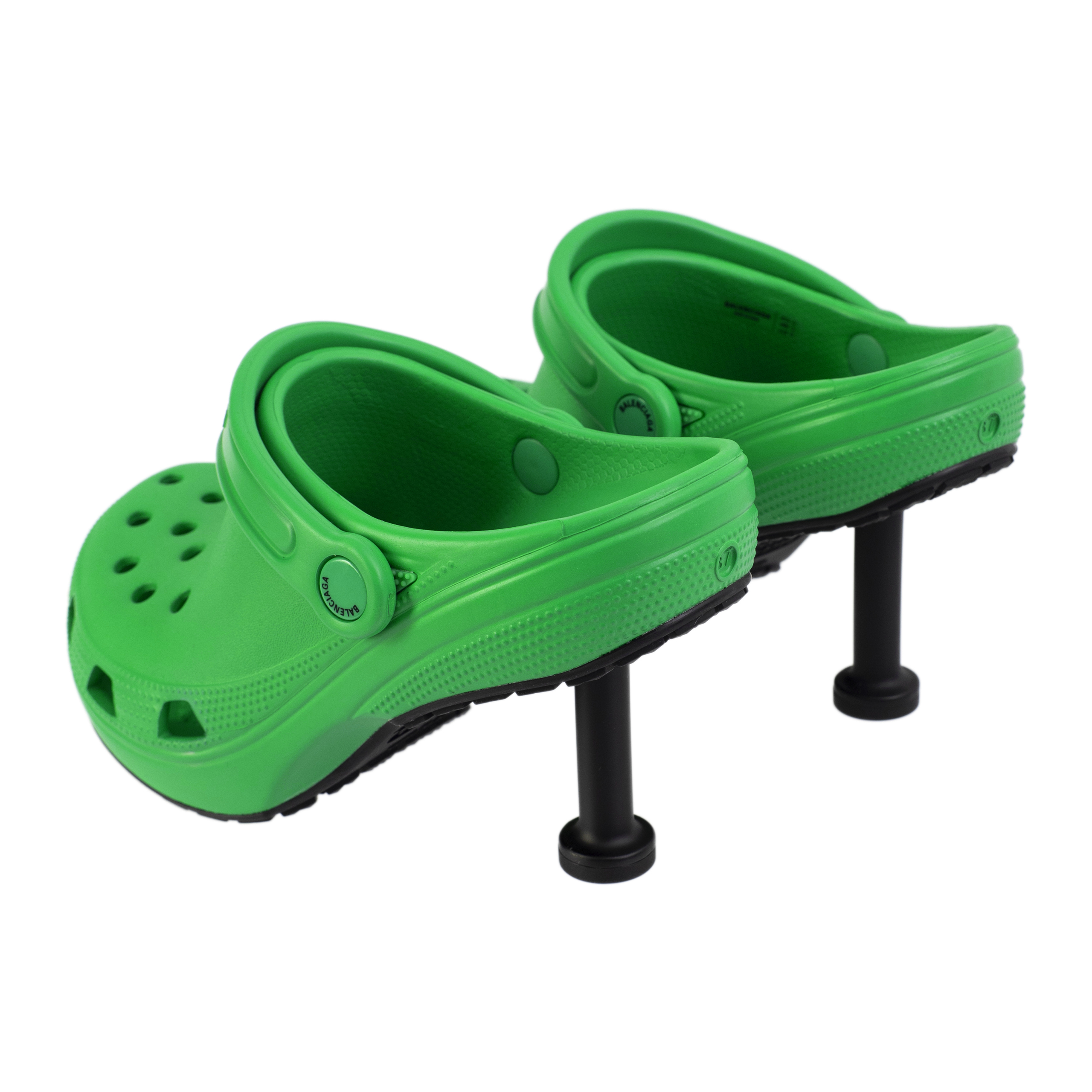 Mules & clogs CROCS Green size 36 EU in Rubber - 36764740