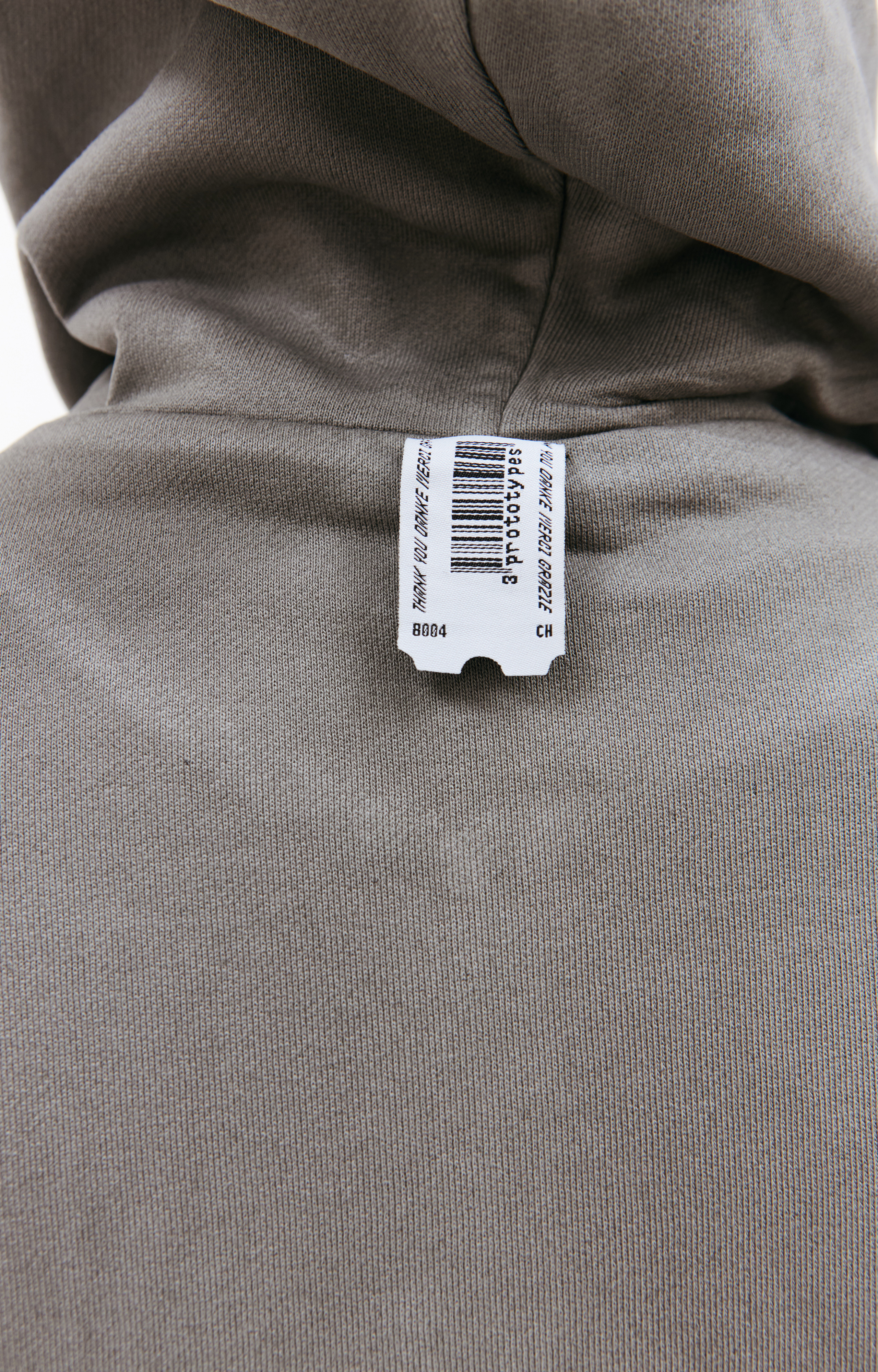Buy PROTOTYPES men beige zip up hoodie for $350 online on