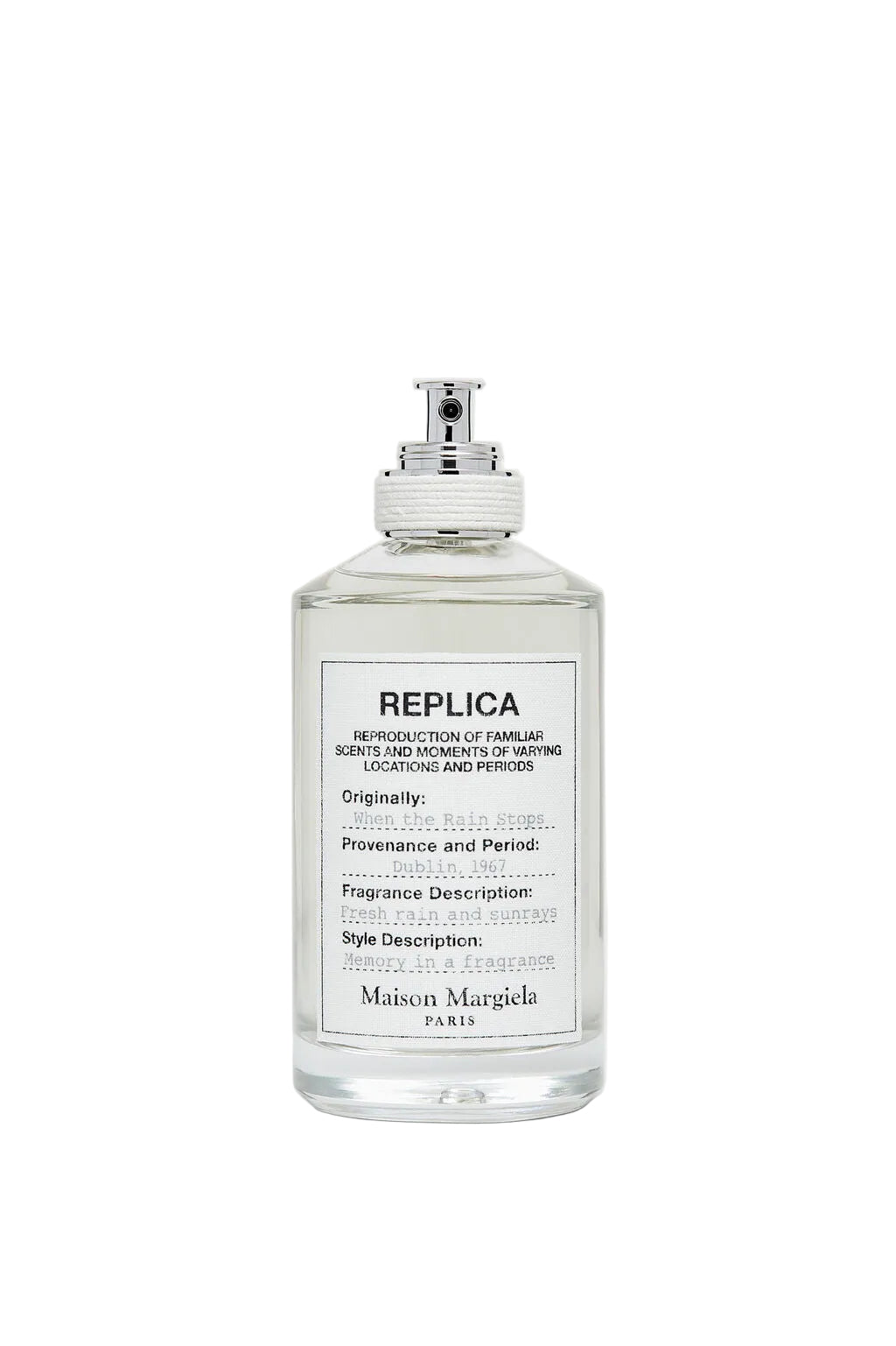 Maison Margiela Replica When The Rain Stops Eau De Toilette