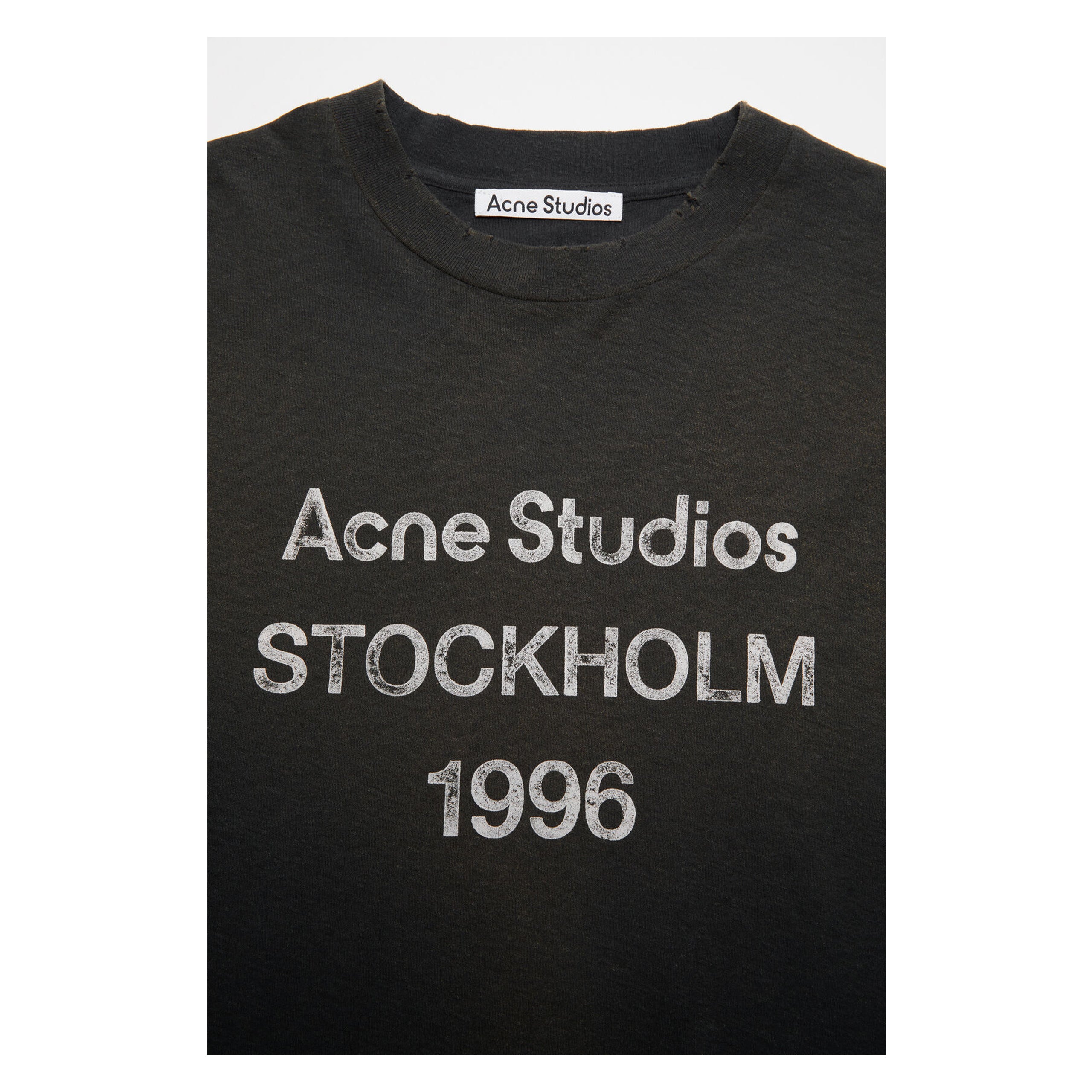 Acne Studios 1996 ロゴ長袖Tシャツ M Acne Studios アクネストゥディオズ 長袖 カットソー CL0197 FN