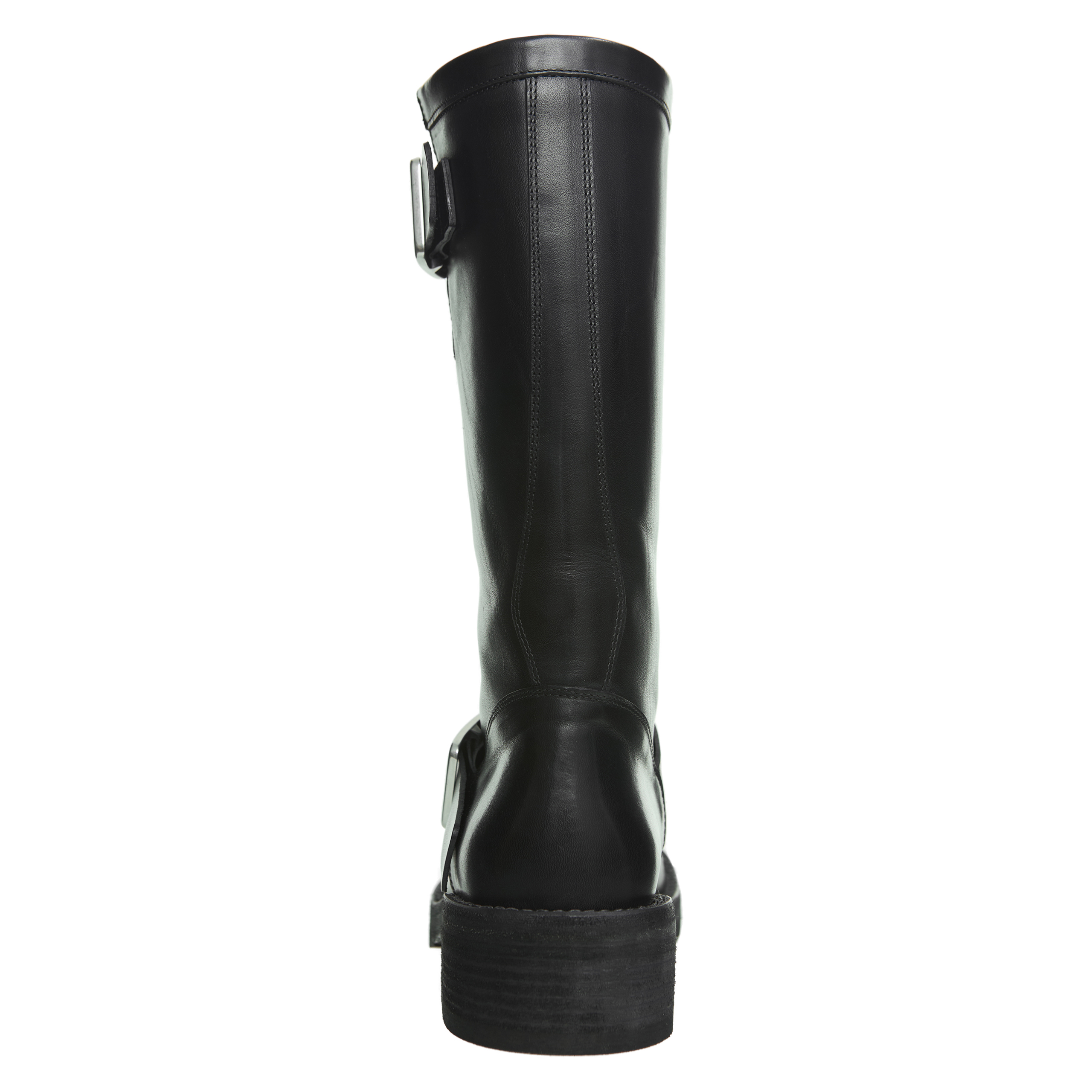 Buy Ann Demeulemeester women black sarith biker boots for $2,150