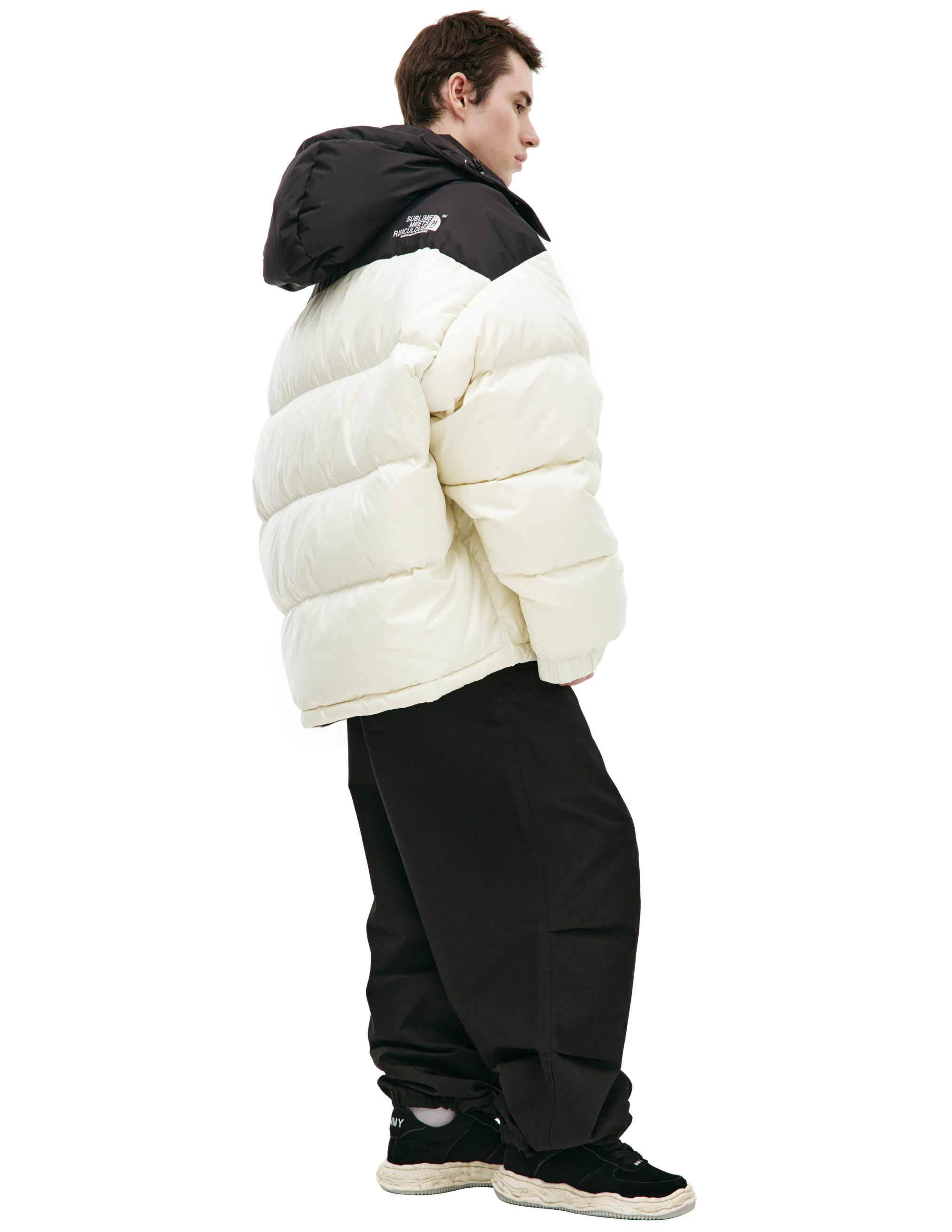 Miharayasuhiro Hooded Down Jacket In White