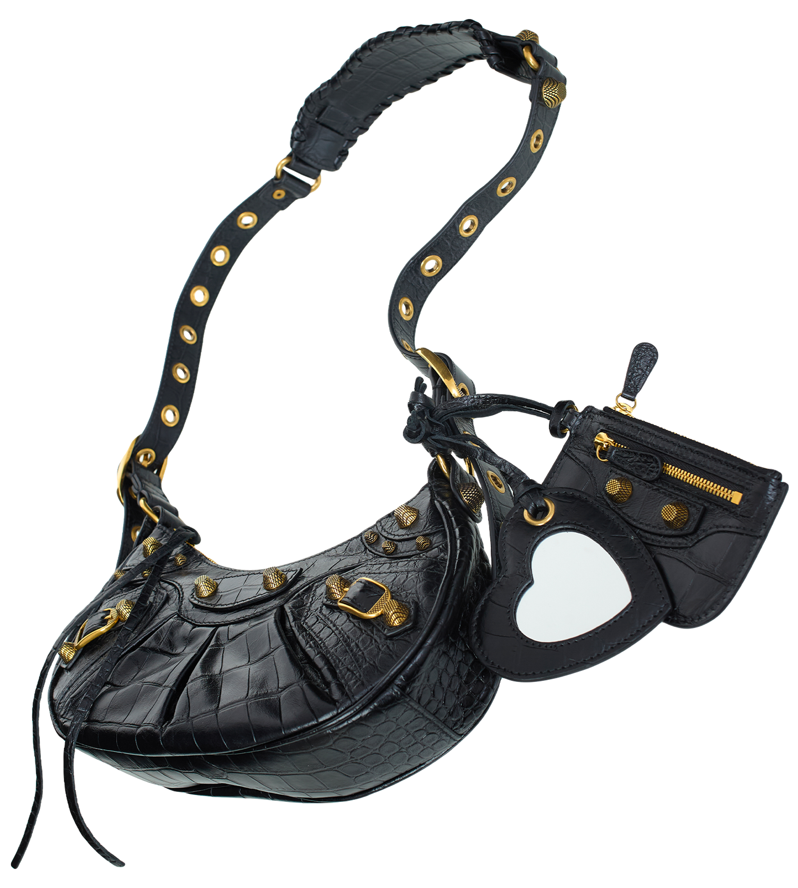 ☆直営店買付☆【BALENCIAGA】LE CAGOLE BAG 671309 23EBM 1000 Buy Balenciaga Le Cagole XS Shoulder Bag 'Black' - 671309