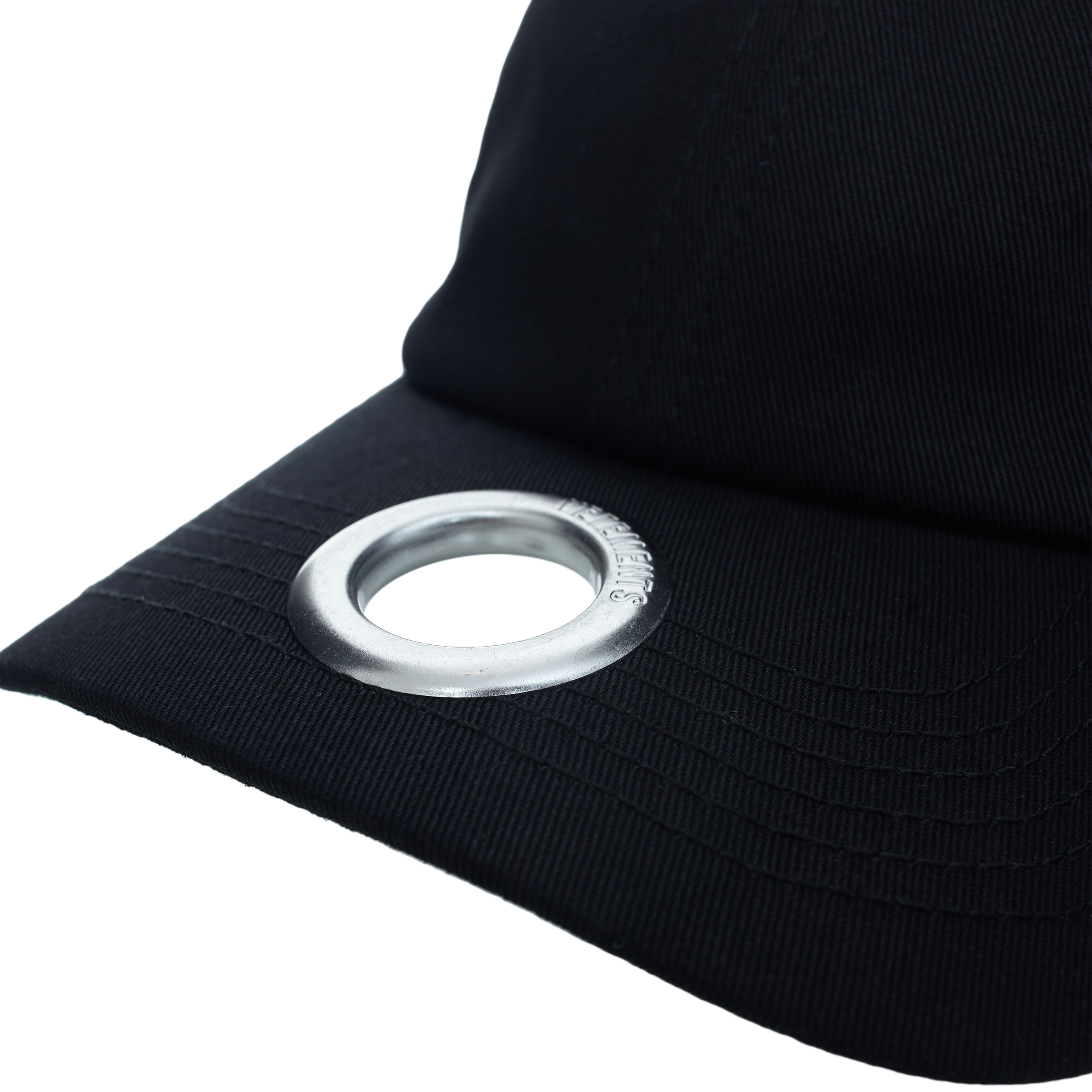 Shop Vetements Black Ring Cap