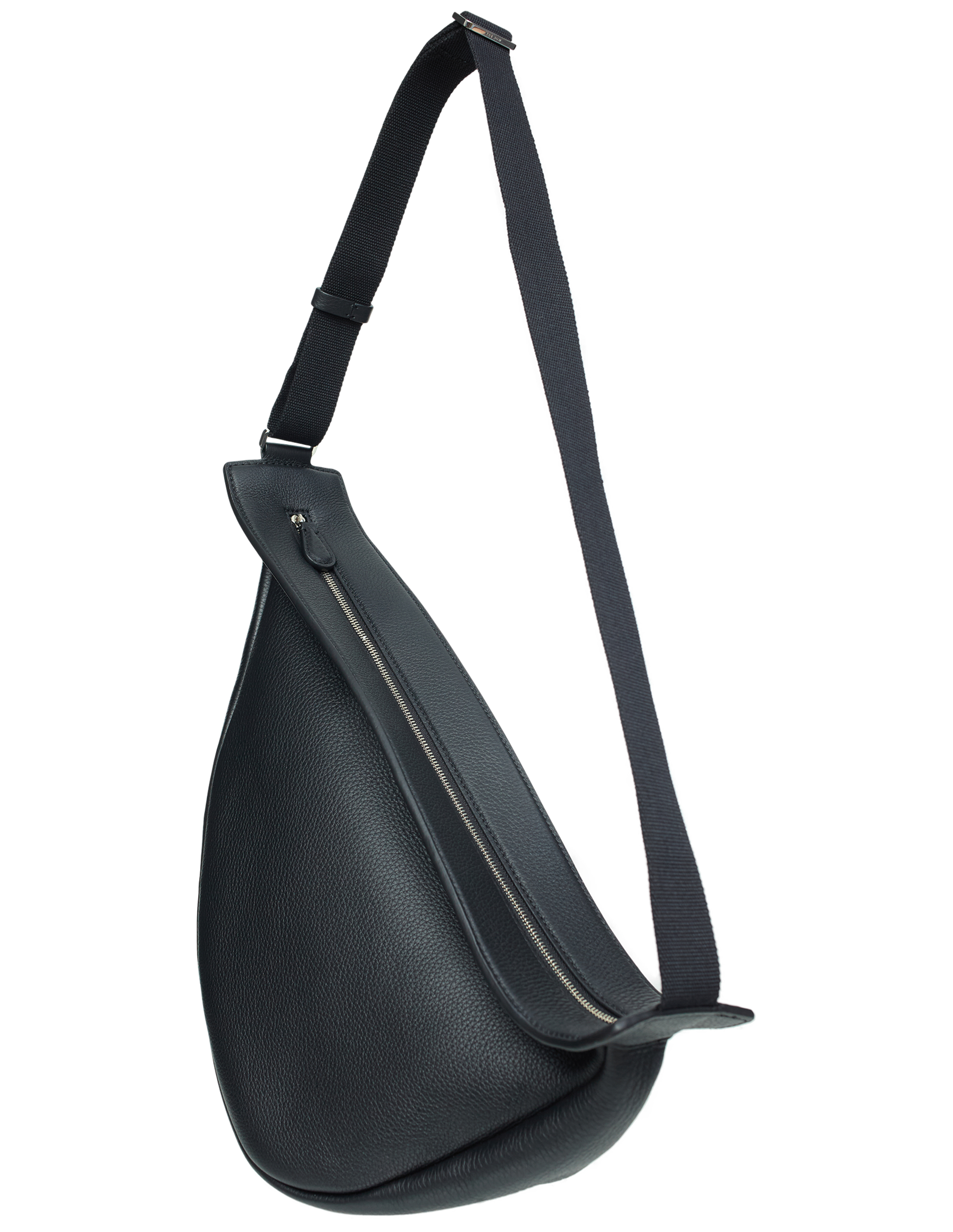The Row Slouchy Banana Bag Large In Black