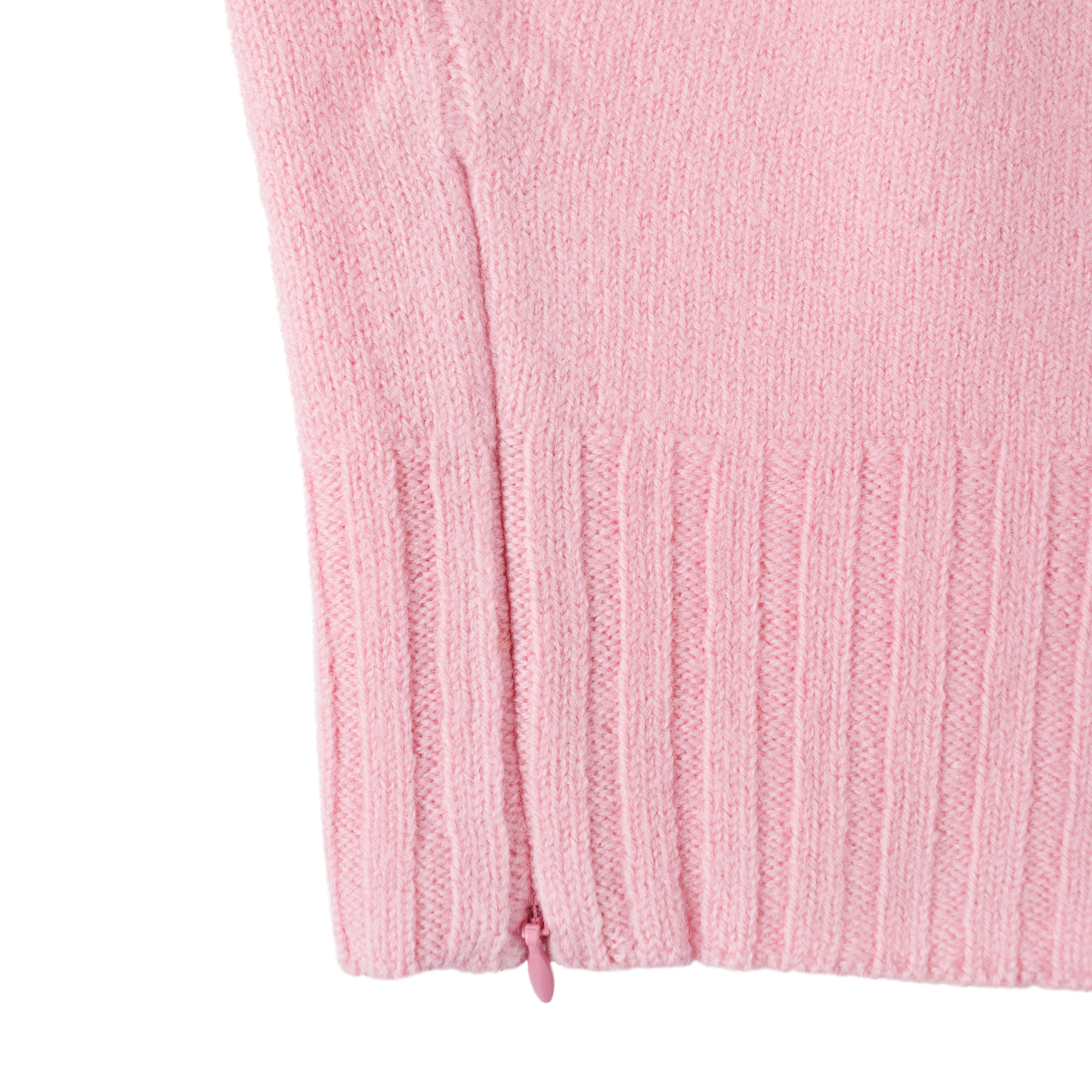 Shop Jil Sander Pink Wool Balaclava