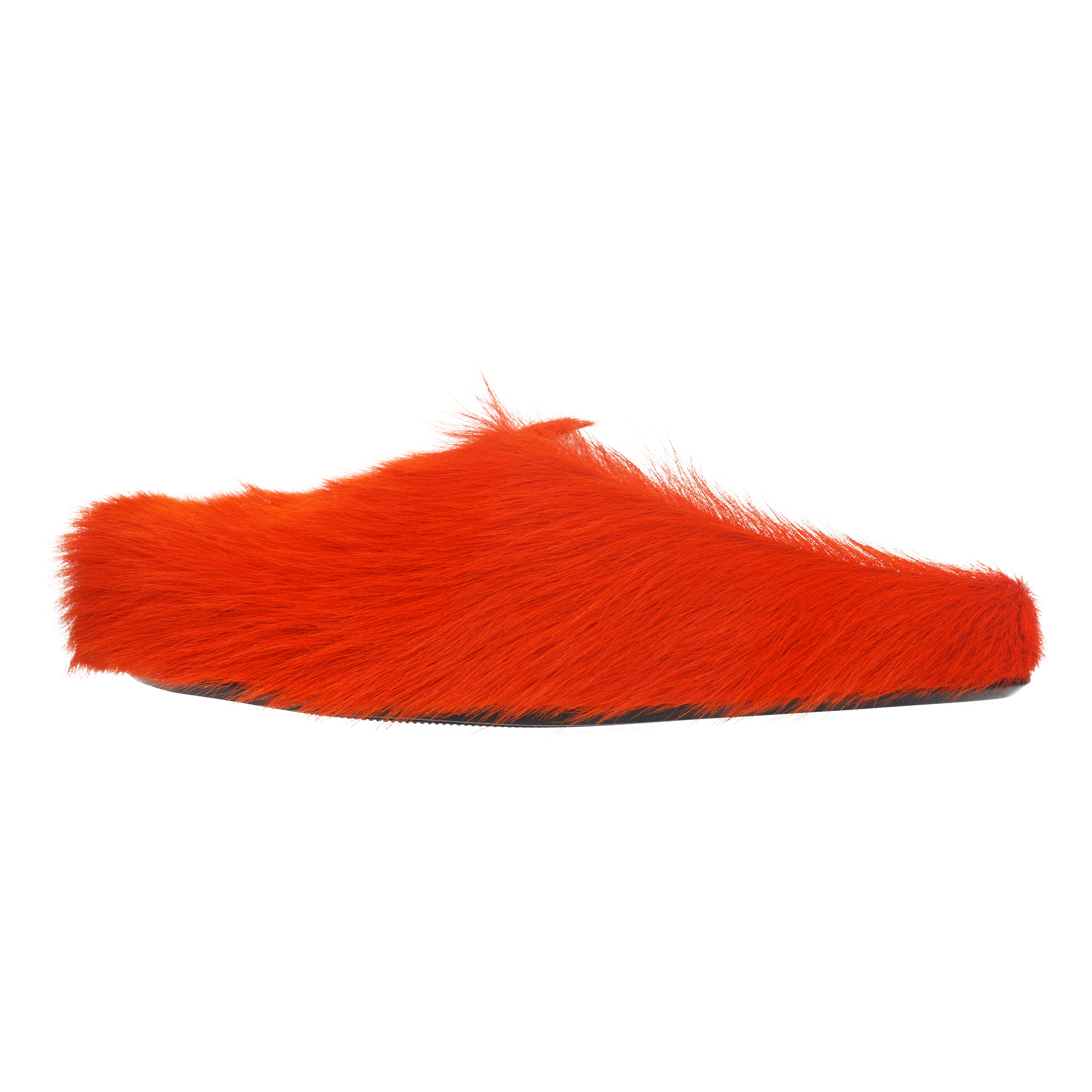 Shop Marni Fussbett Mules In Orange