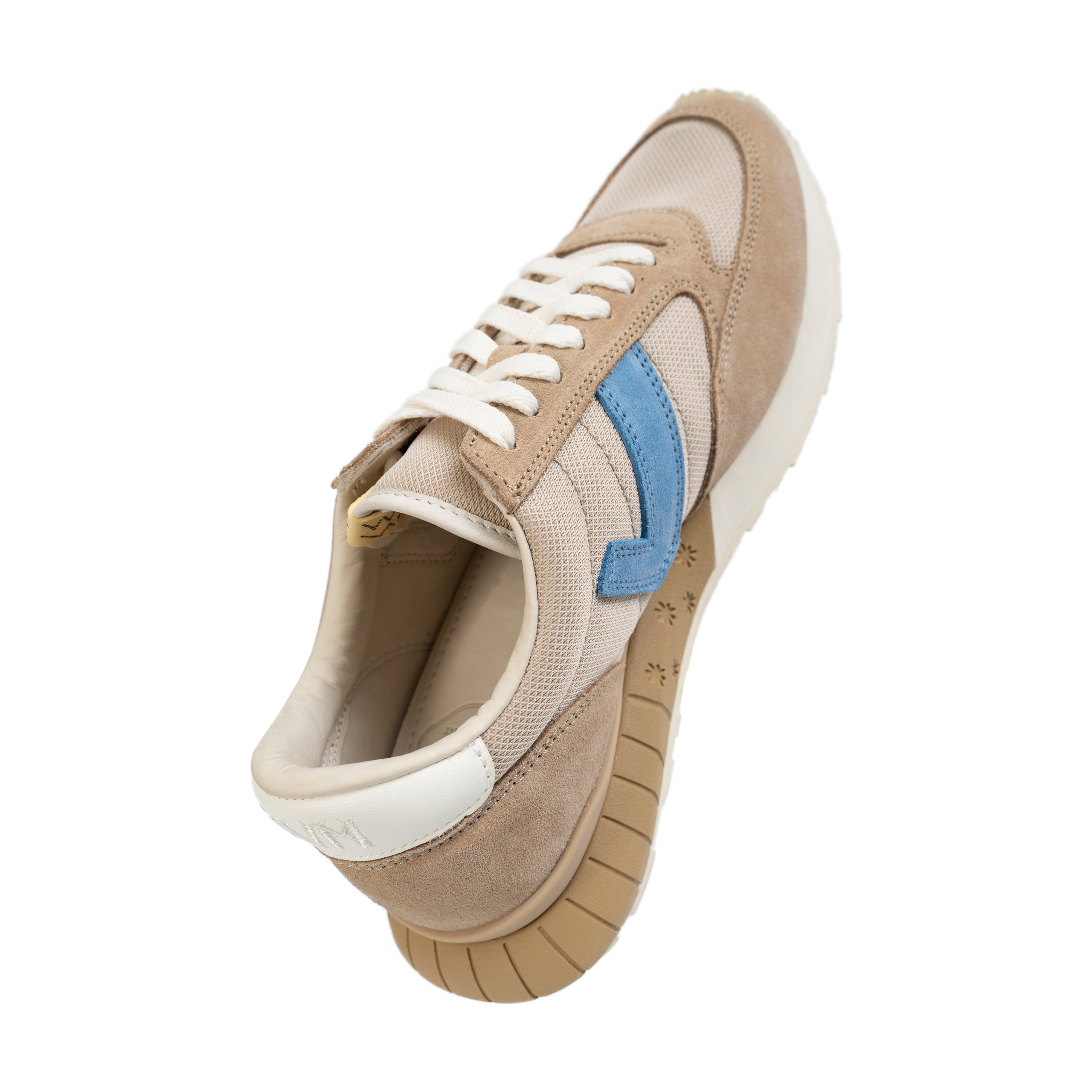 Buy visvim men beige suede dunand trainer for $1,075 online on 