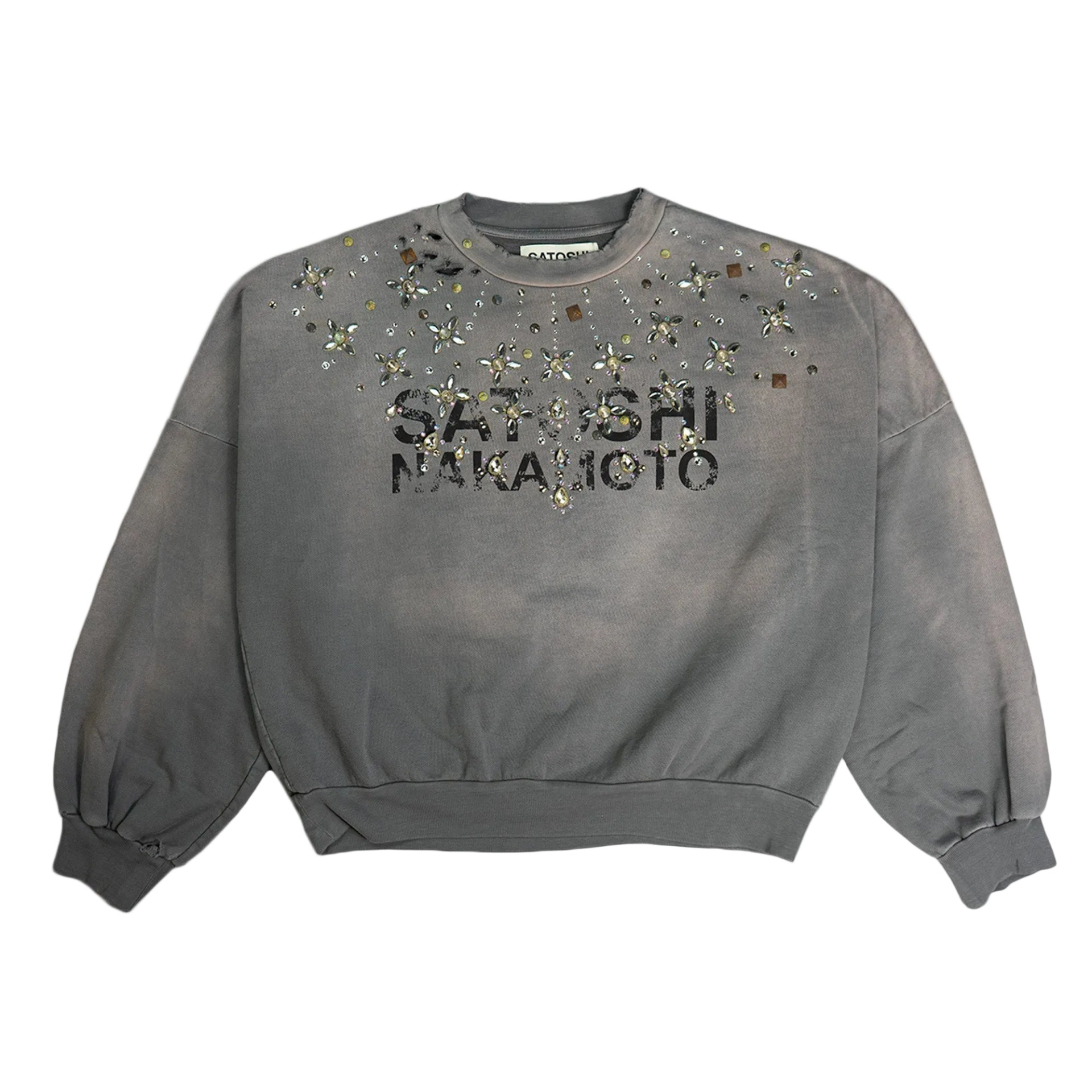 Satoshi Nakamoto Crystal Castle Crewneck