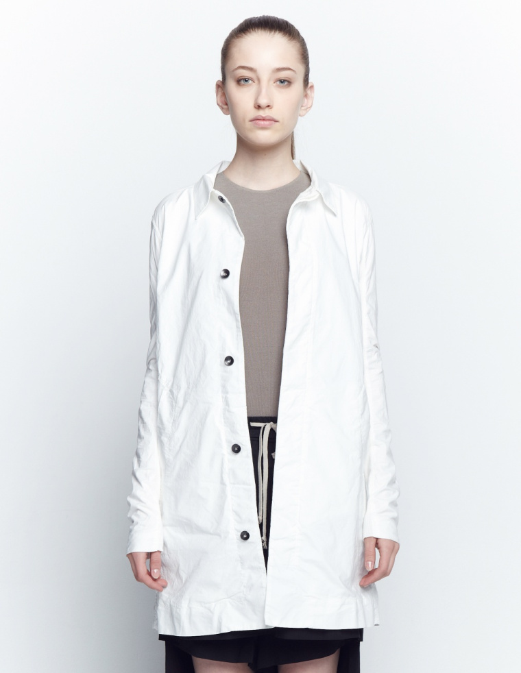 DRKSHDW by Rick Owens Плащ на скрытых пуговицах