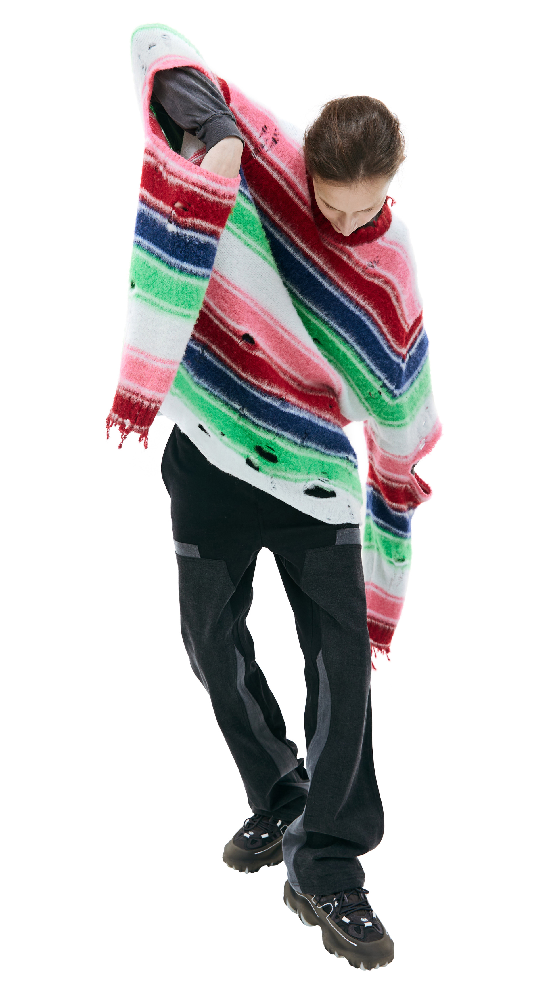 Doublet Stripe oversized sweater