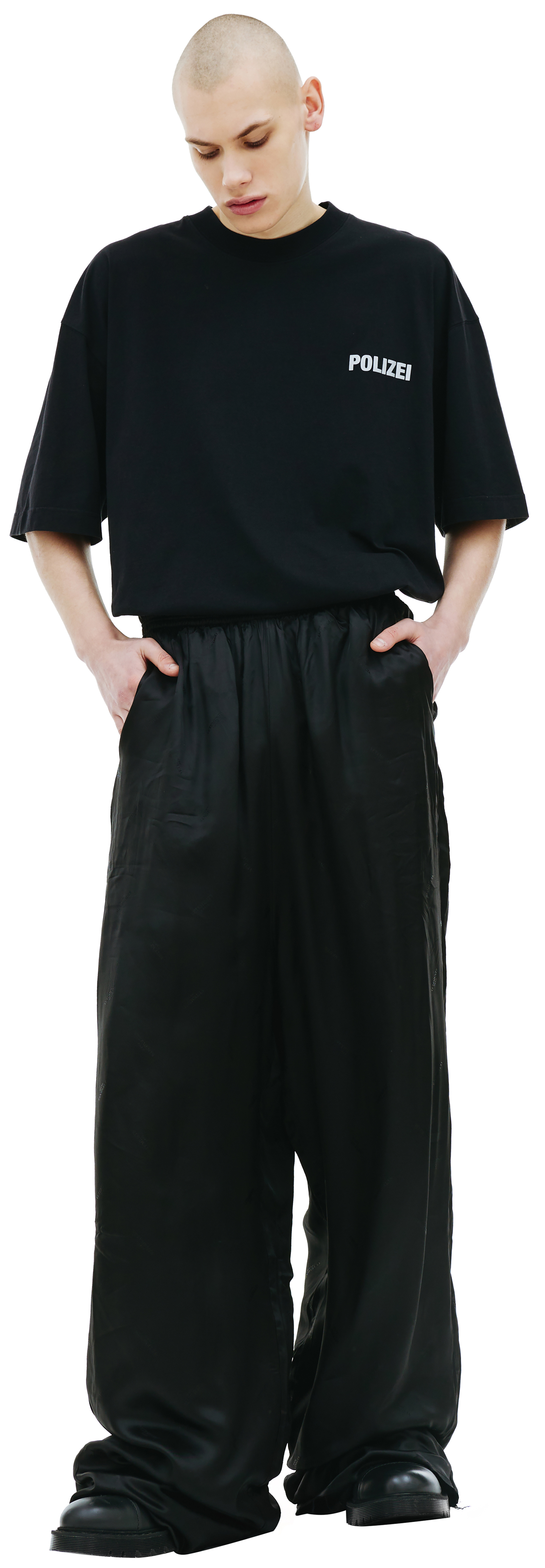 VETEMENTS Straight-leg lining trousers