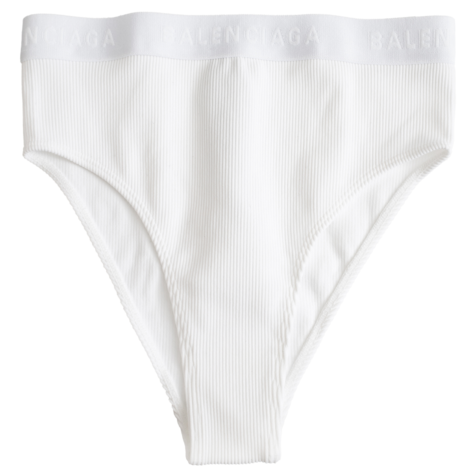 Balenciaga Ribbed Briefs with logo