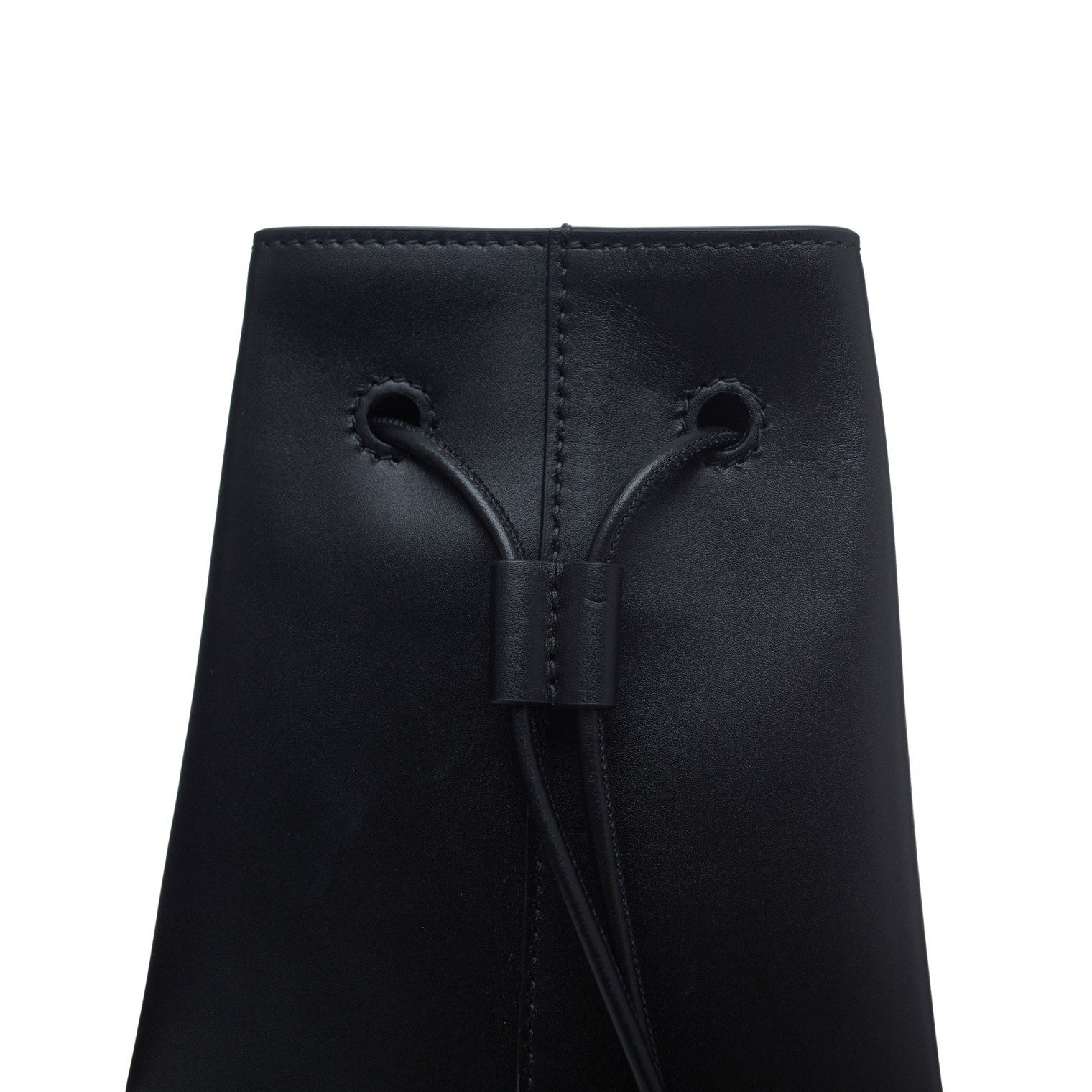 Buy Jil Sander men black climb drawstring bag for $745 online on SV77,  J25WG0009/P5995/001