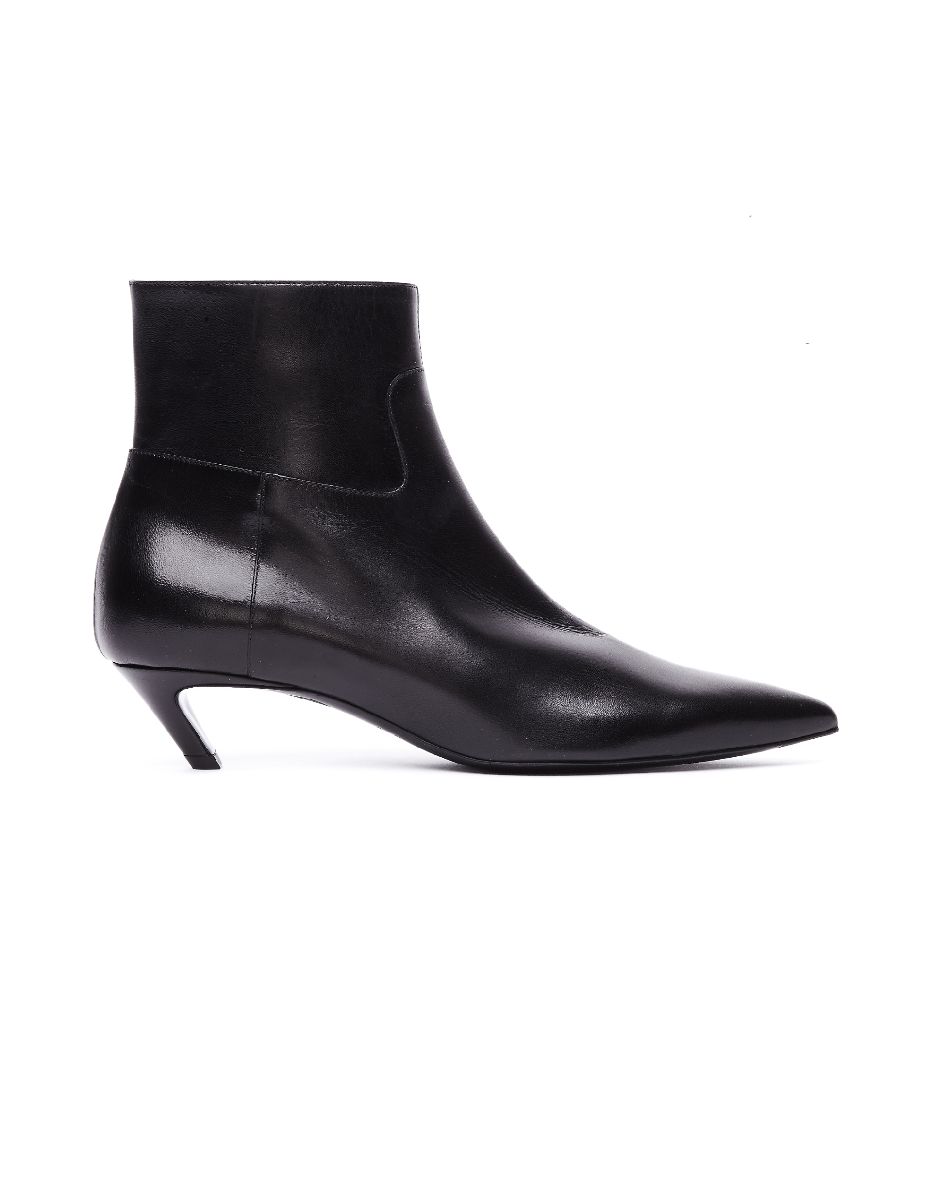 Balenciaga Black \'Slash\' Ankle Boots