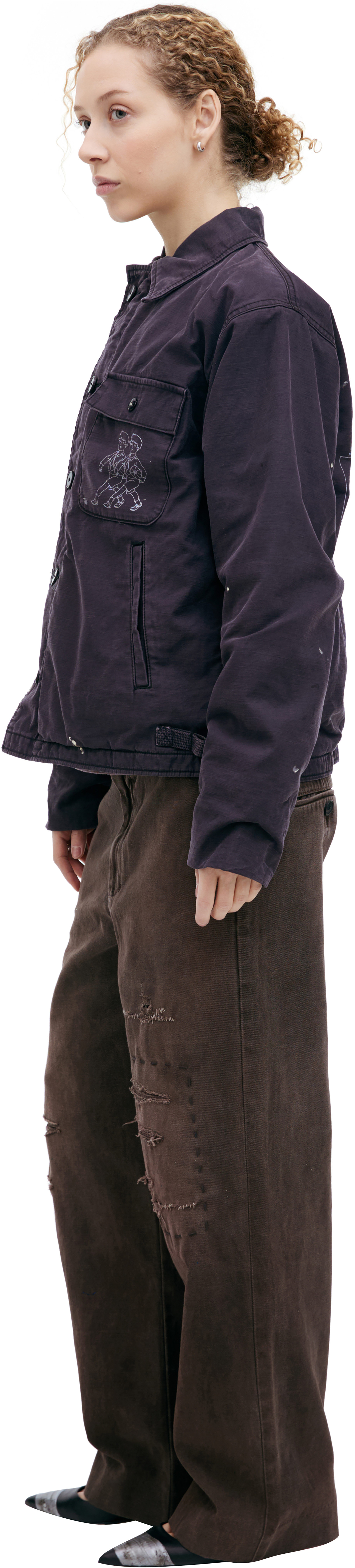 Enfants Riches Déprimés Embroidered Jacket