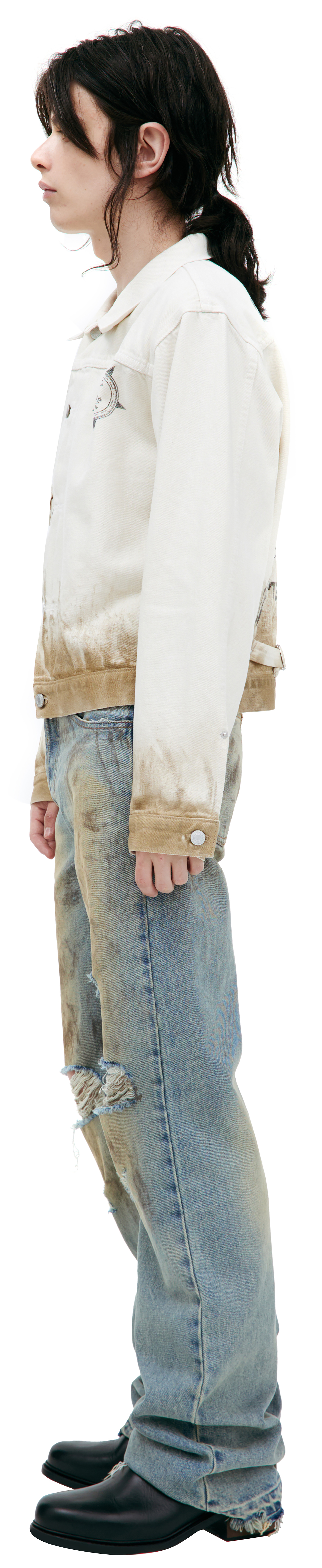 Enfants Riches Déprimés Printed denim jacket