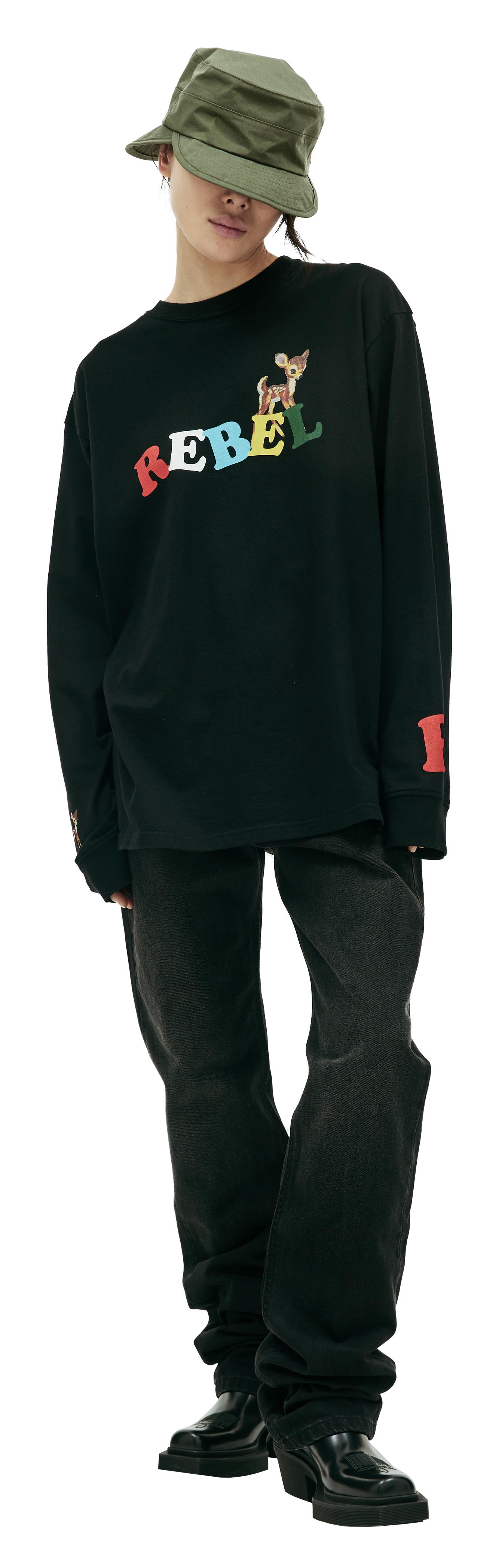 Undercover Black printed longsleeve