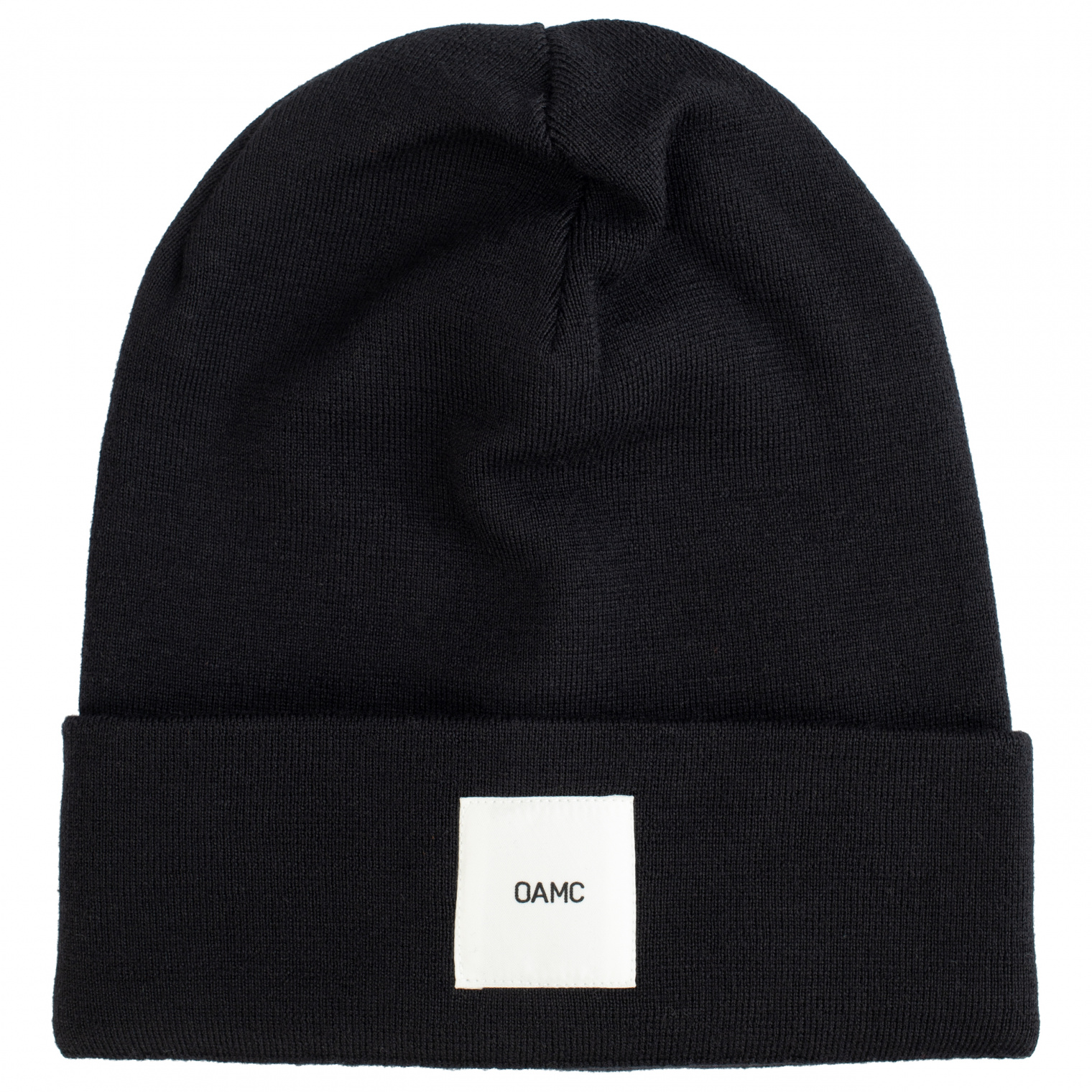 OAMC Black PATCHED BEANIE