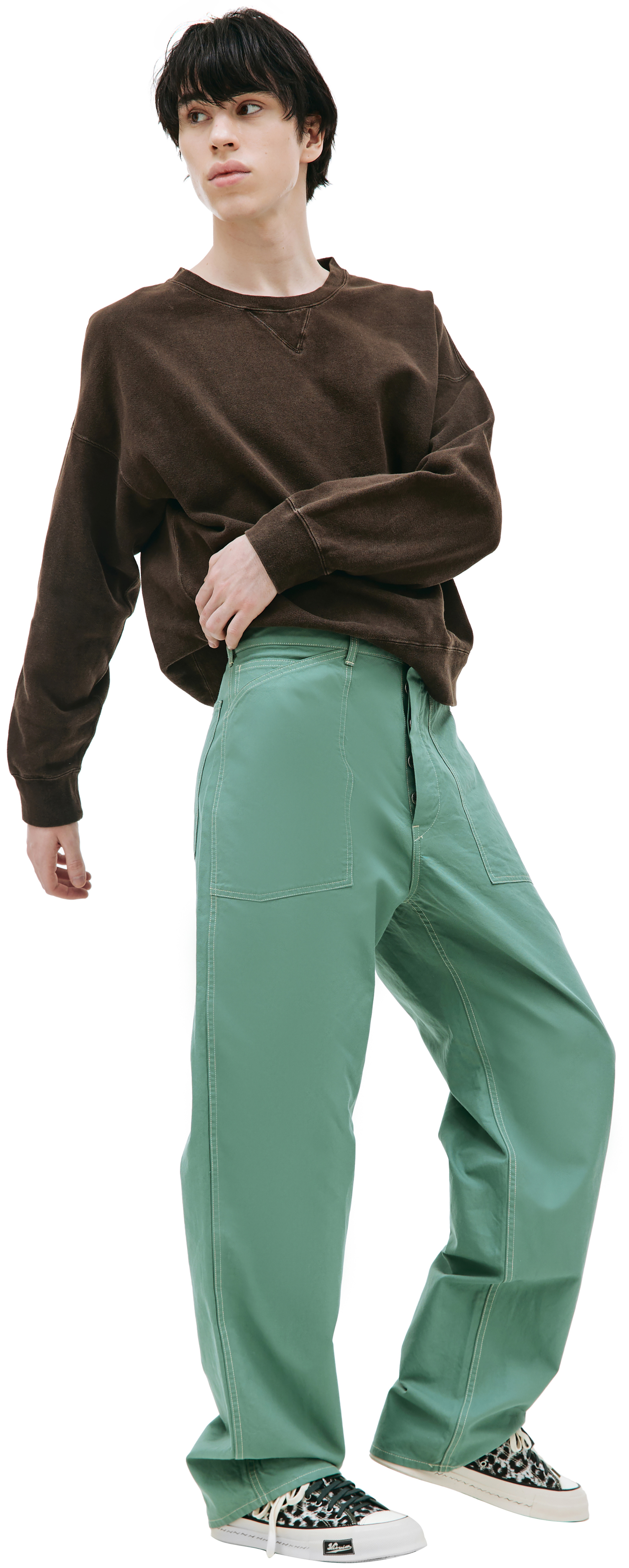 visvim Carpenter cotton trousers