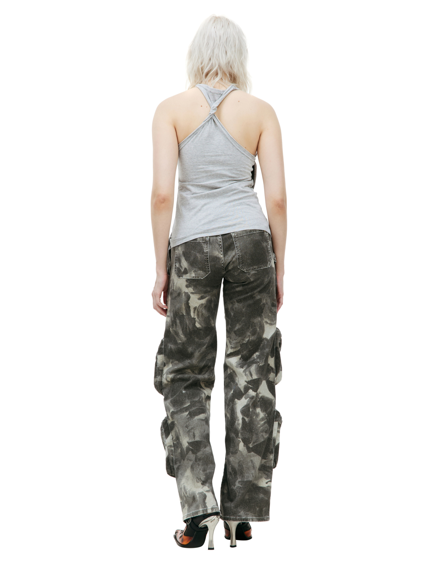 Diesel \'T-Zelie\' tank top with twisted front